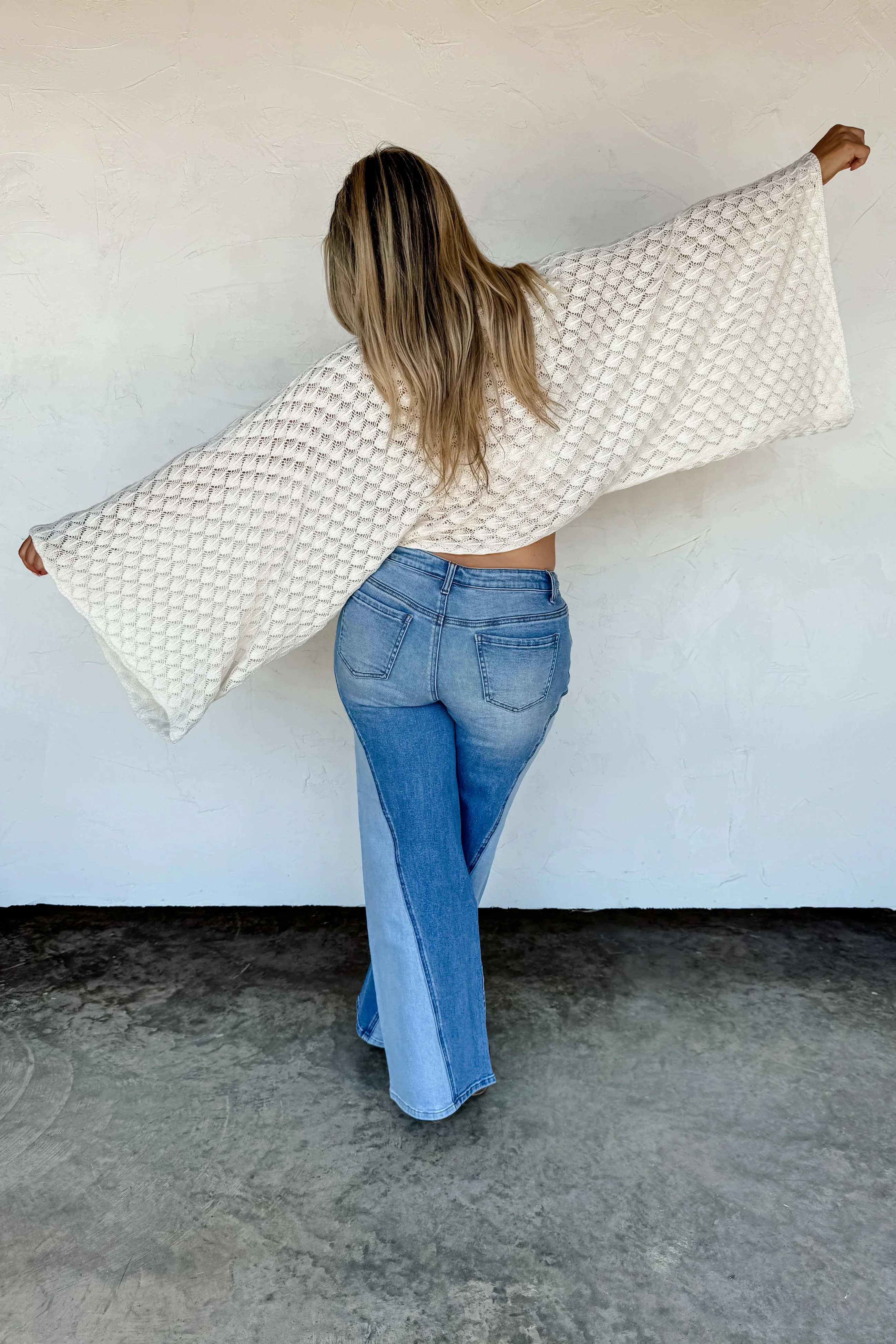 PREORDER: Trailblazer Two Tone Jeans - Image 4