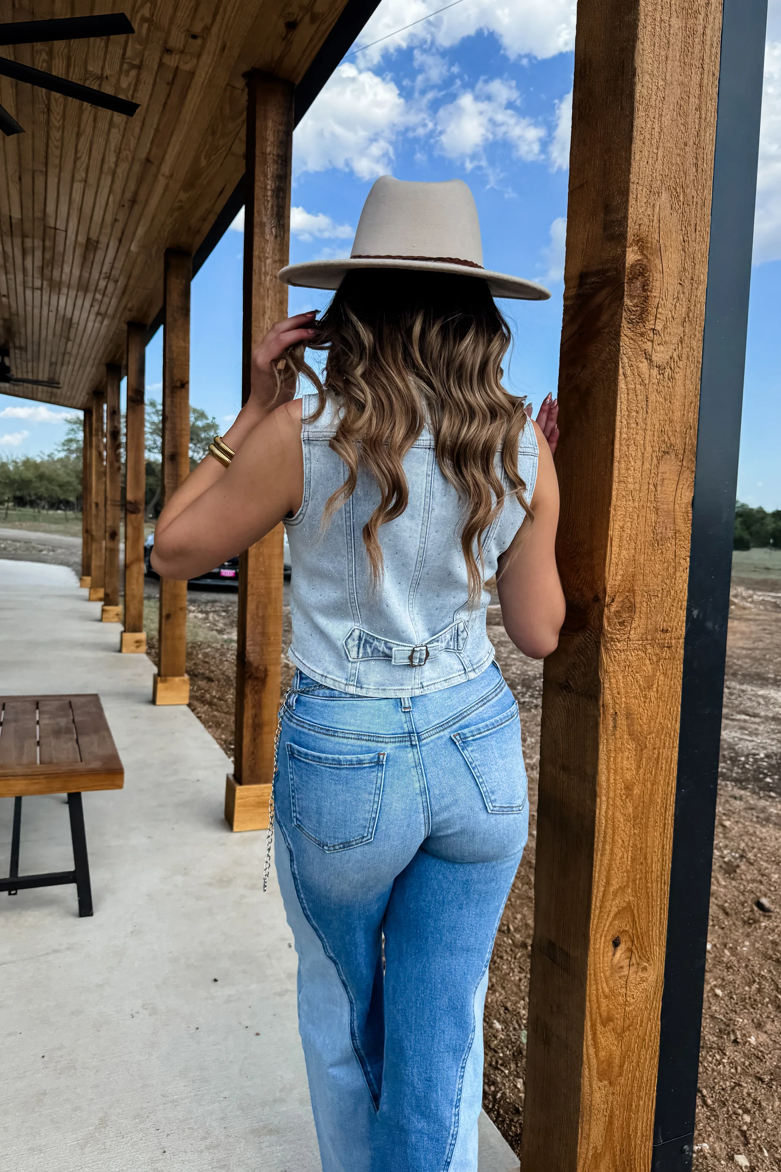 PREORDER: Trailblazer Two Tone Jeans - Image 5