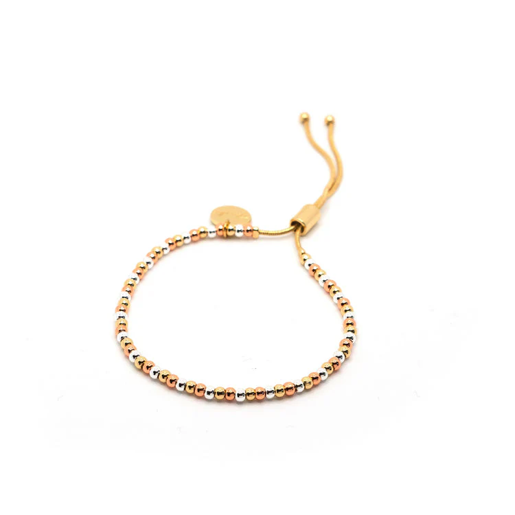 PREORDER: Tri Tone Adjustable Bracelets - Image 3