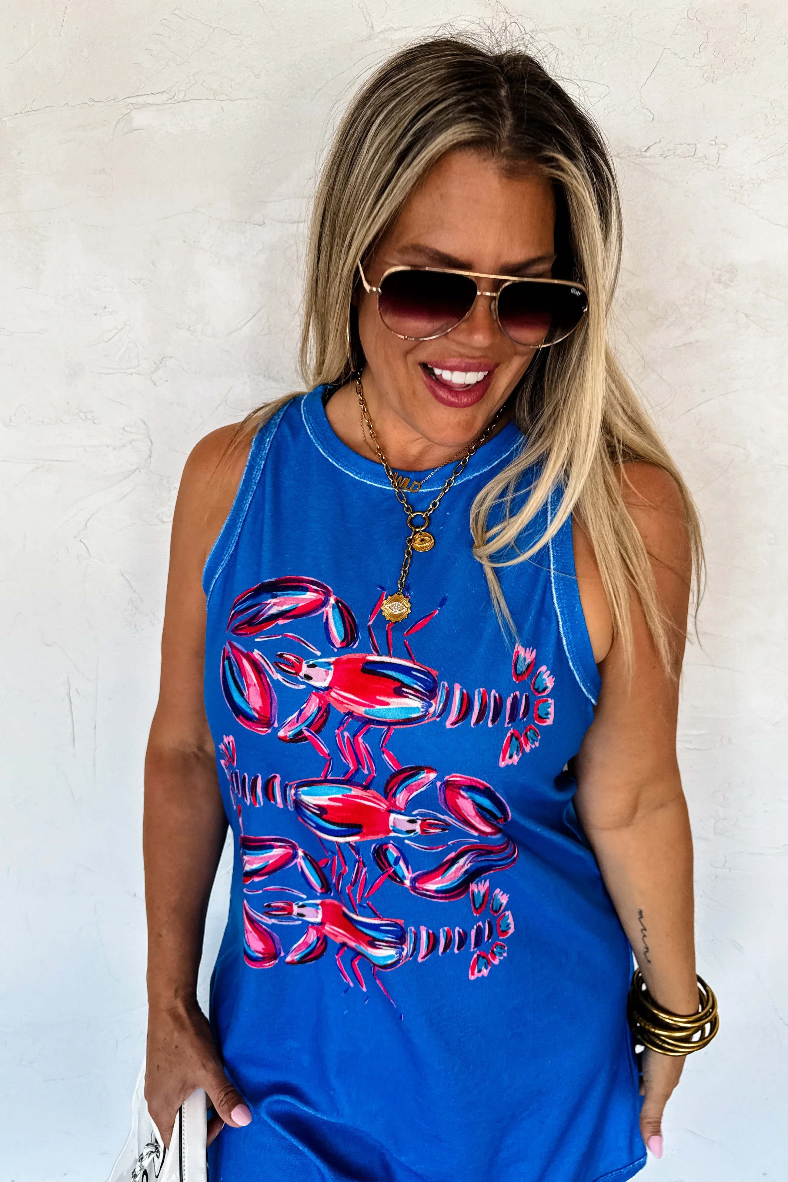 PREORDER: Tropic Like It's Hot Terry Dress - Image 6