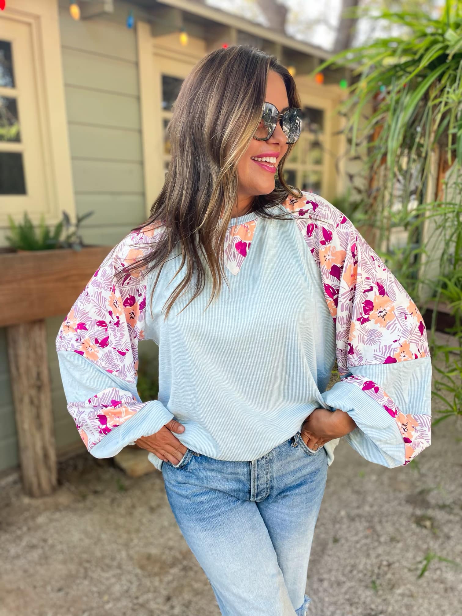 PREORDER: Tyler Long Sleeve Top in Two Colors - Image 9