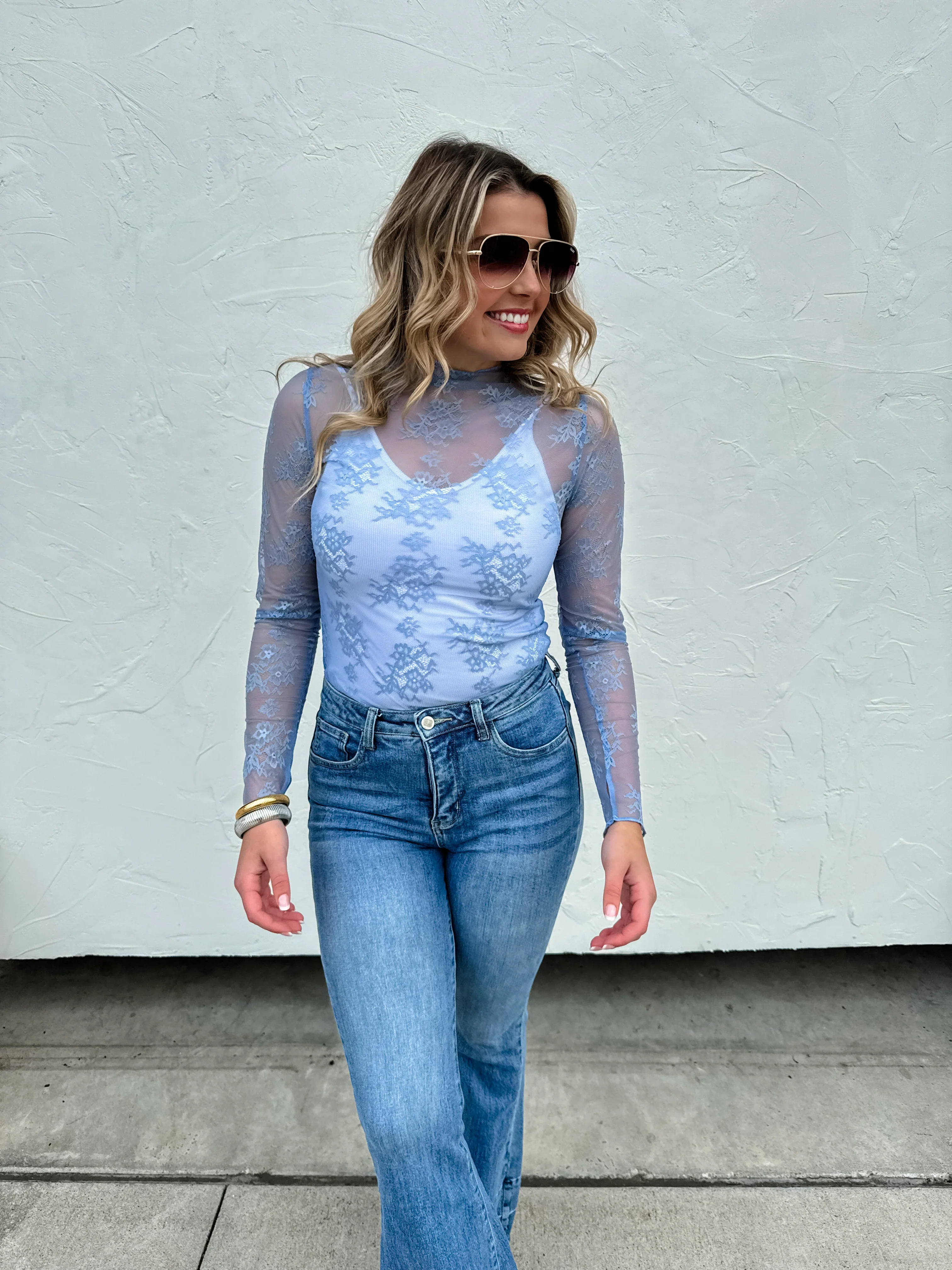 Valentine Roxy Lace Top in Five Colors - RTS - Image 13