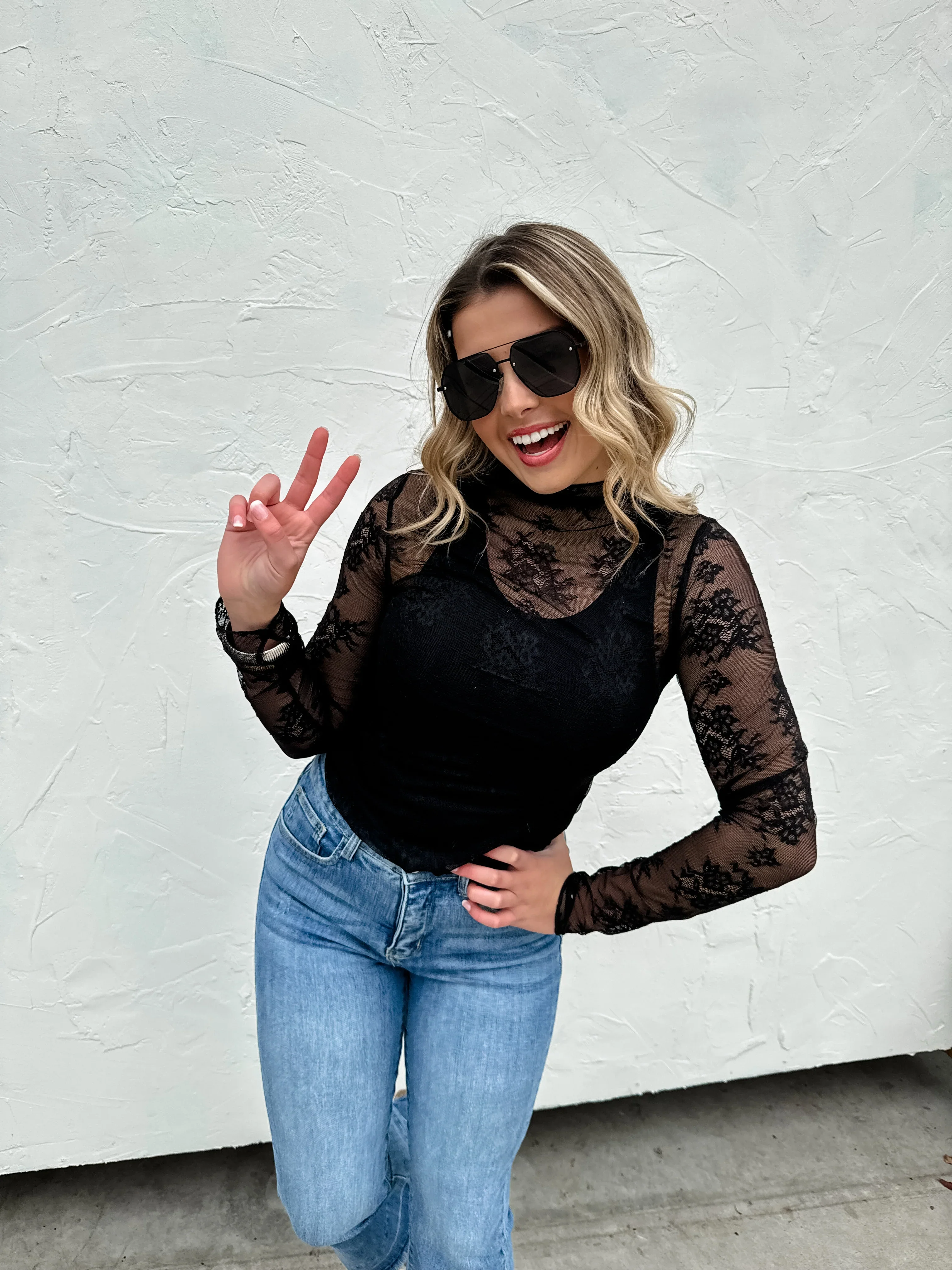 Valentine Roxy Lace Top in Five Colors - RTS - Image 15