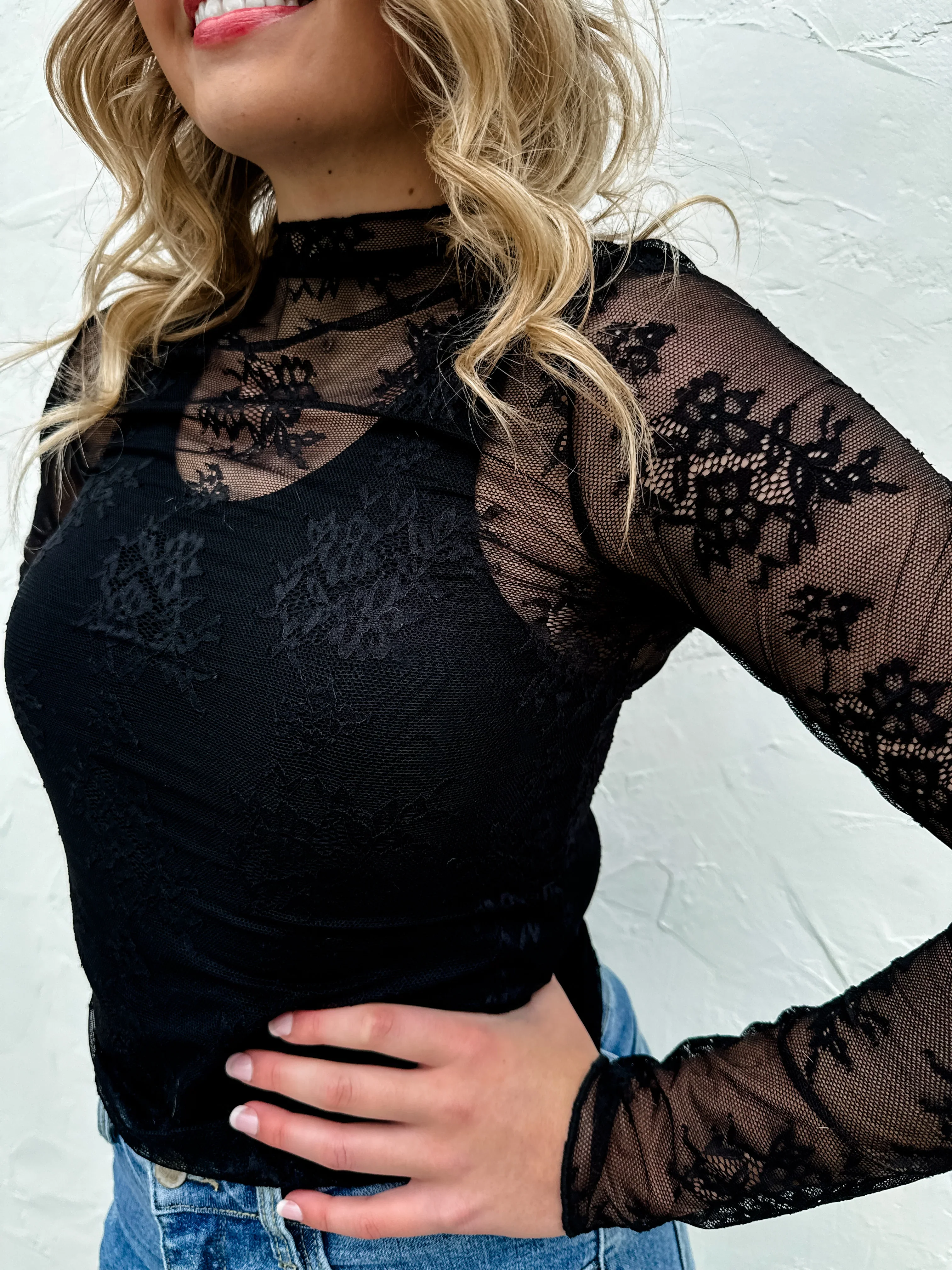 Valentine Roxy Lace Top in Five Colors - RTS - Image 16