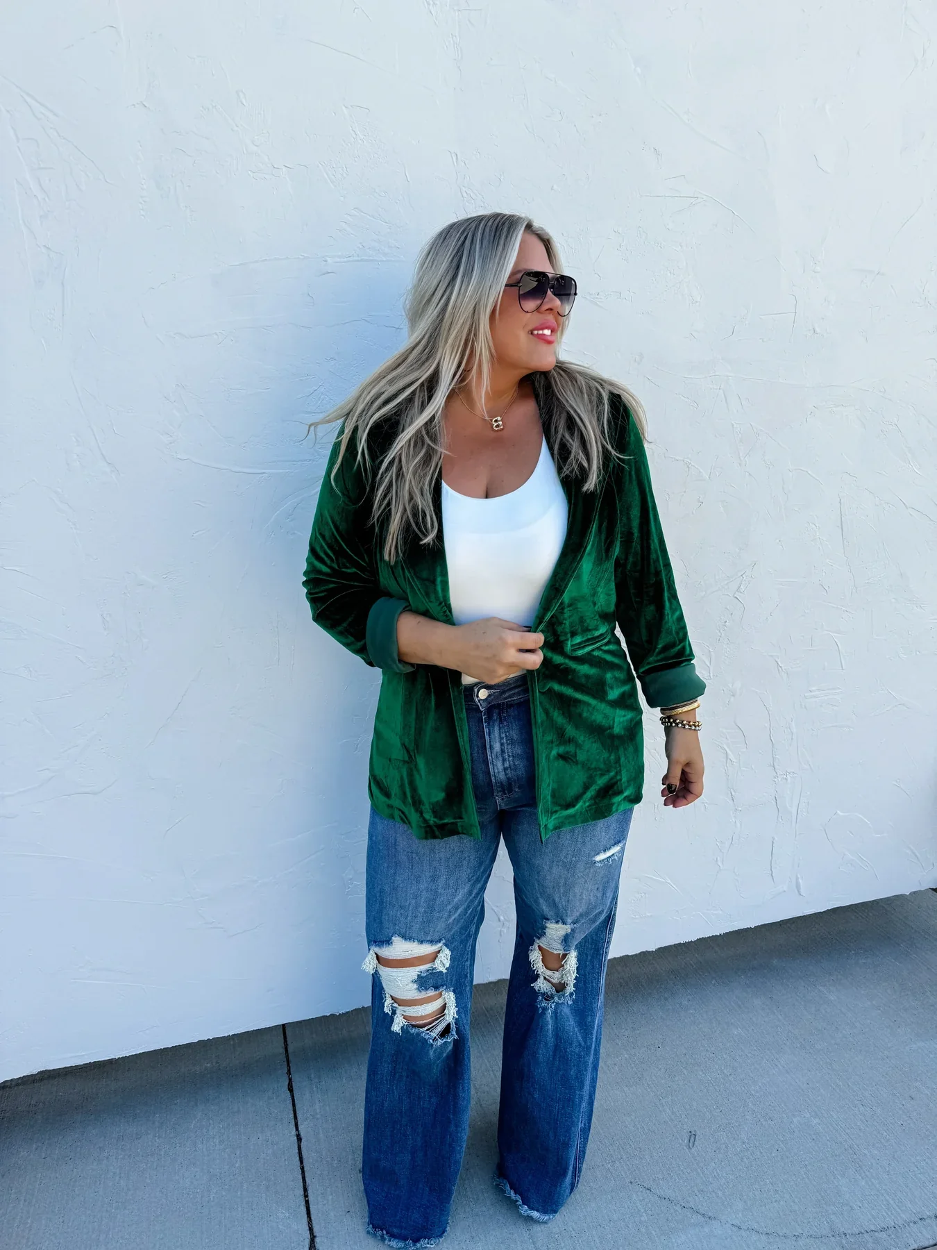 Velvet Blazer in Three Colors - RTS - Image 4