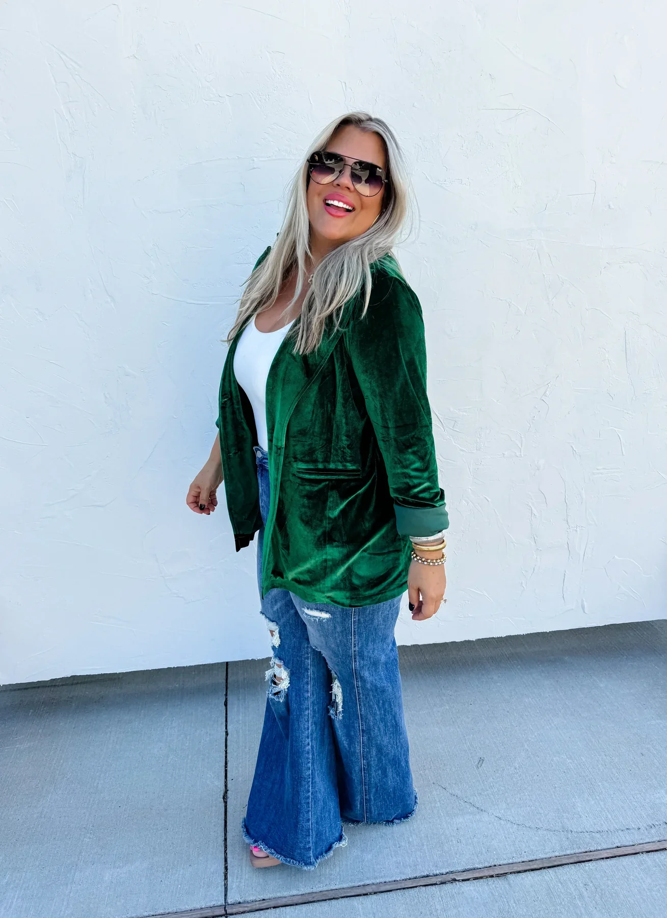 Velvet Blazer in Three Colors - RTS - Image 5