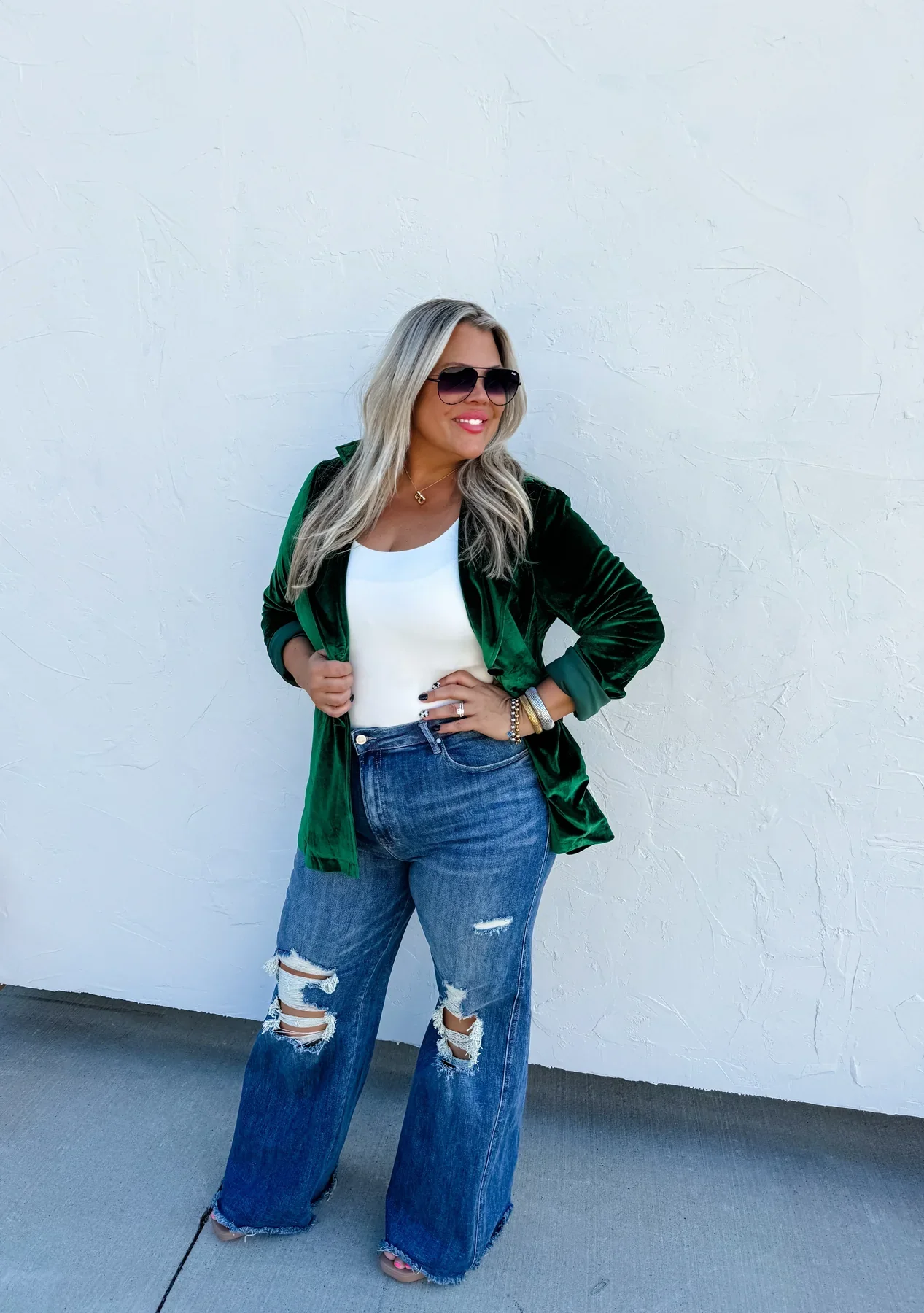 Velvet Blazer in Three Colors - RTS - Image 6