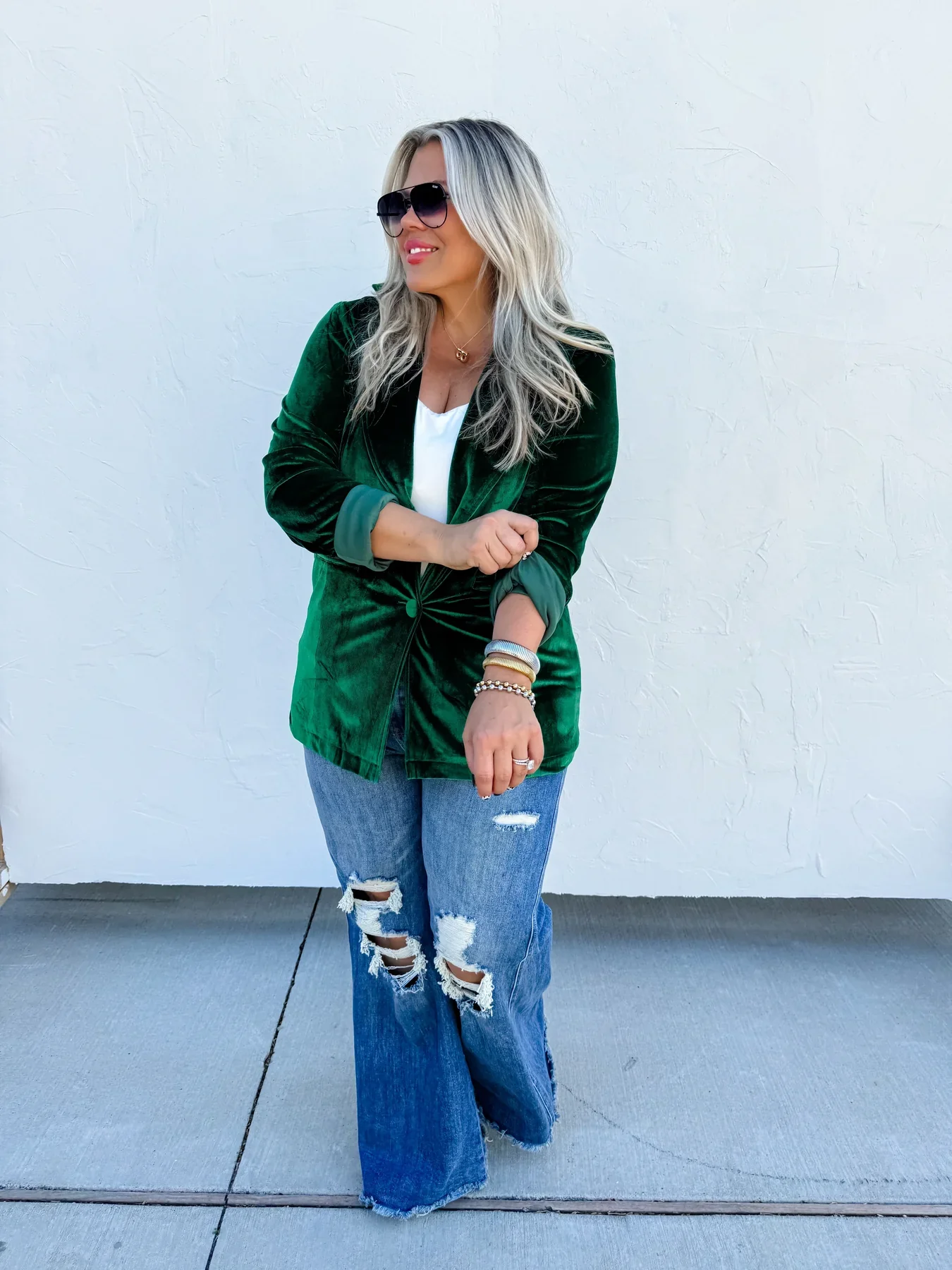 Velvet Blazer in Three Colors - RTS - Image 7