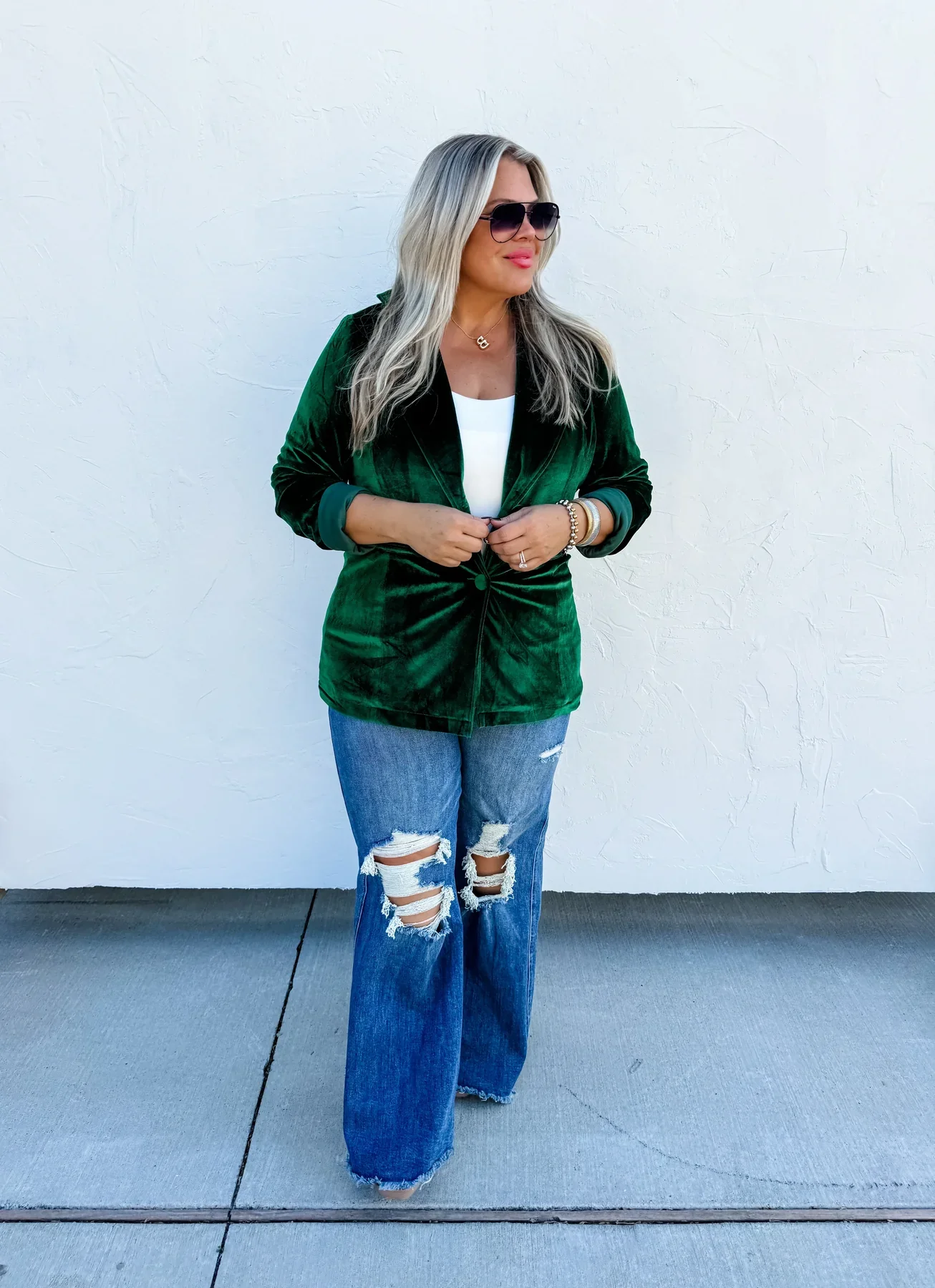 Velvet Blazer in Three Colors - RTS - Image 8