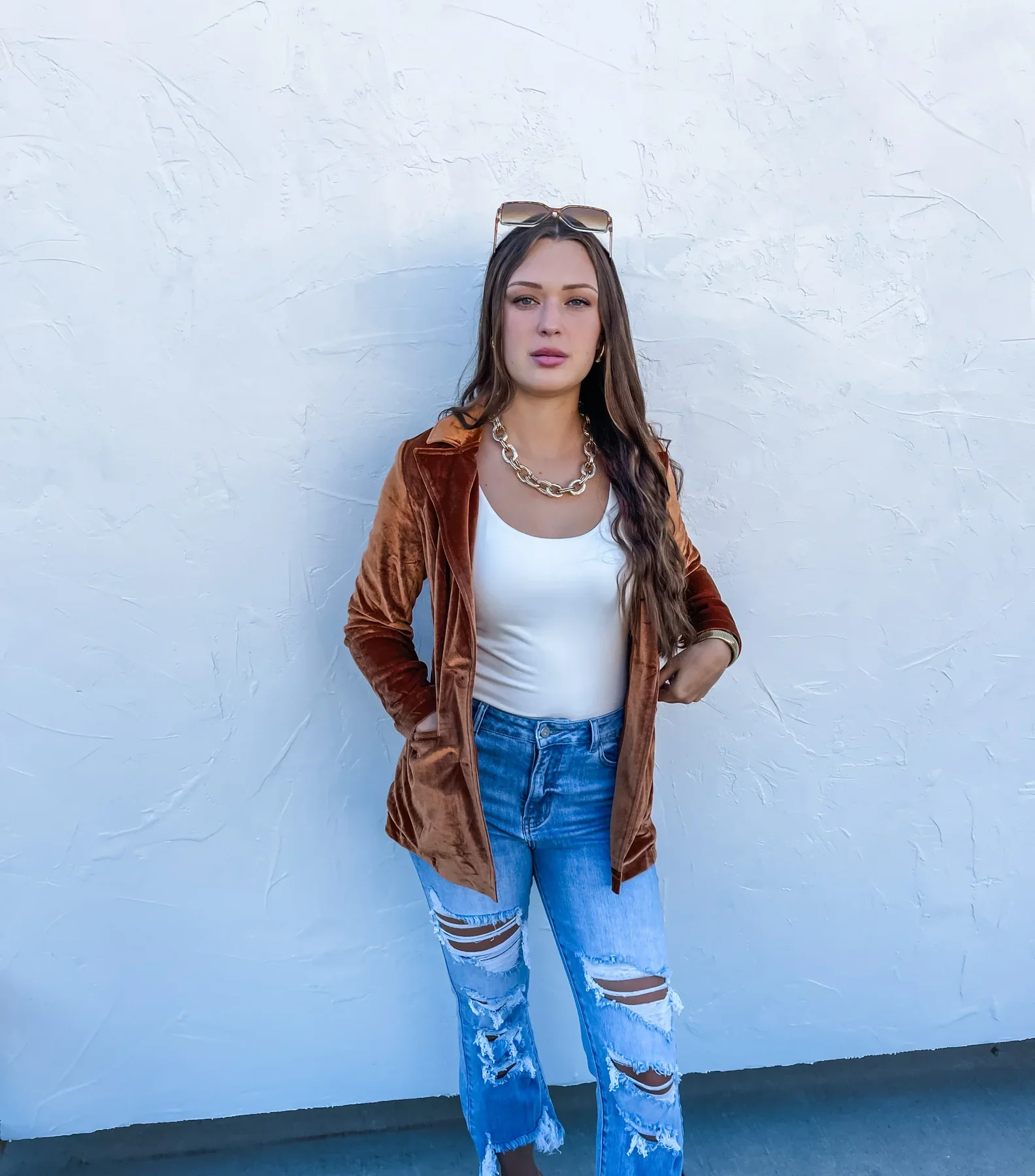 Velvet Blazer in Three Colors - RTS - Image 9