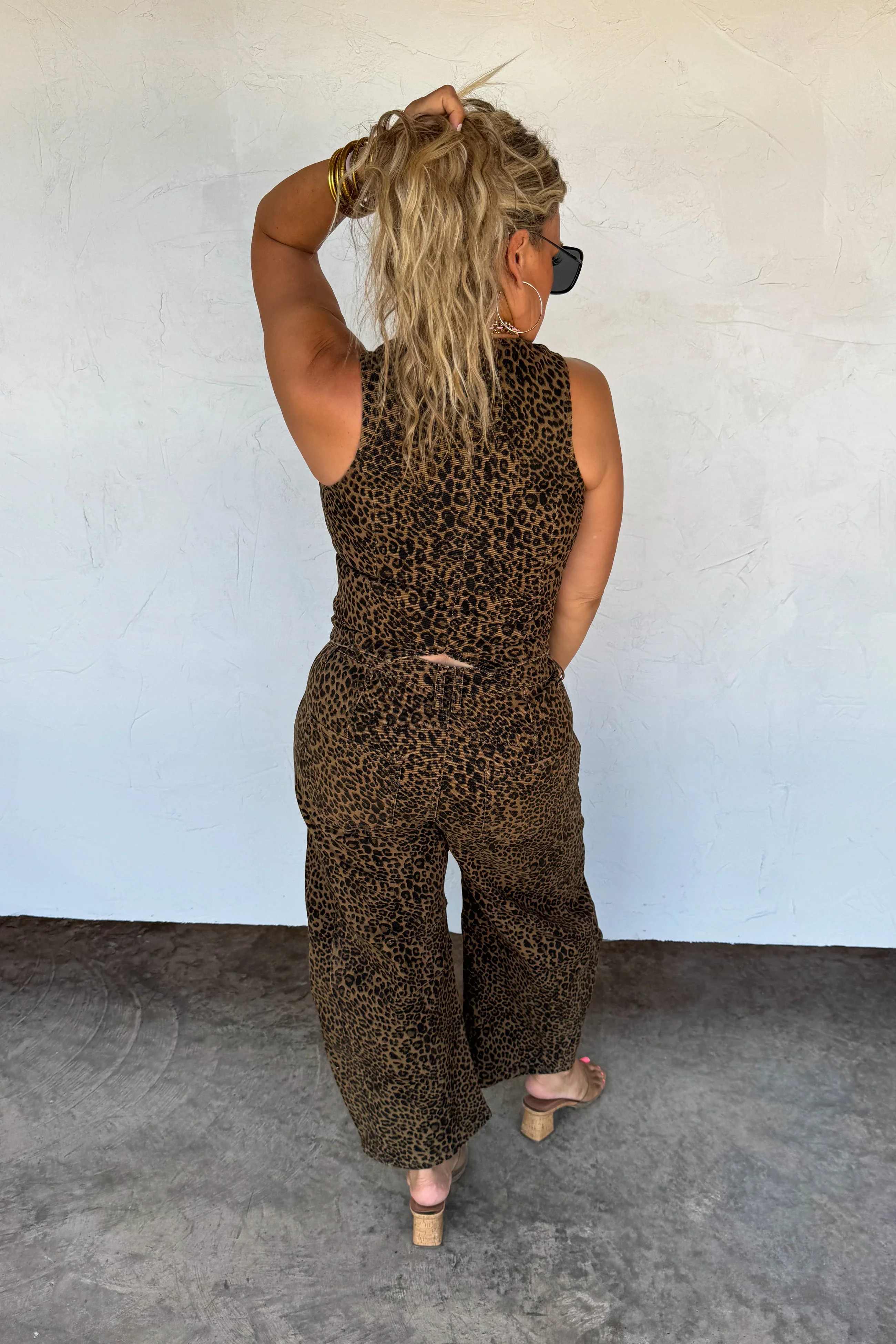 PREORDER: Wild West Cheetah Vest - Image 4