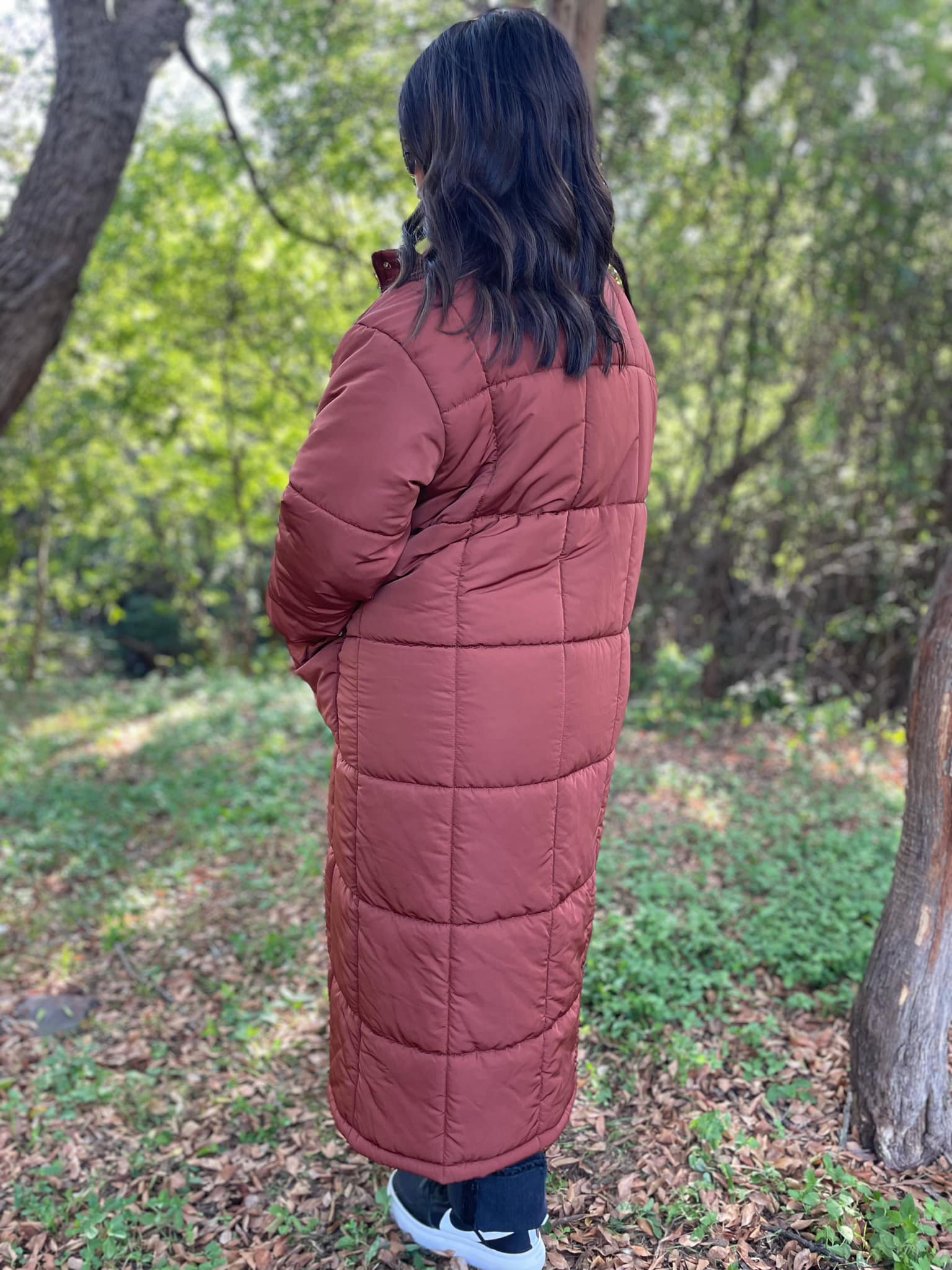 PREORDER: Wrap Me Up Full Length Puffer Jacket - Image 6