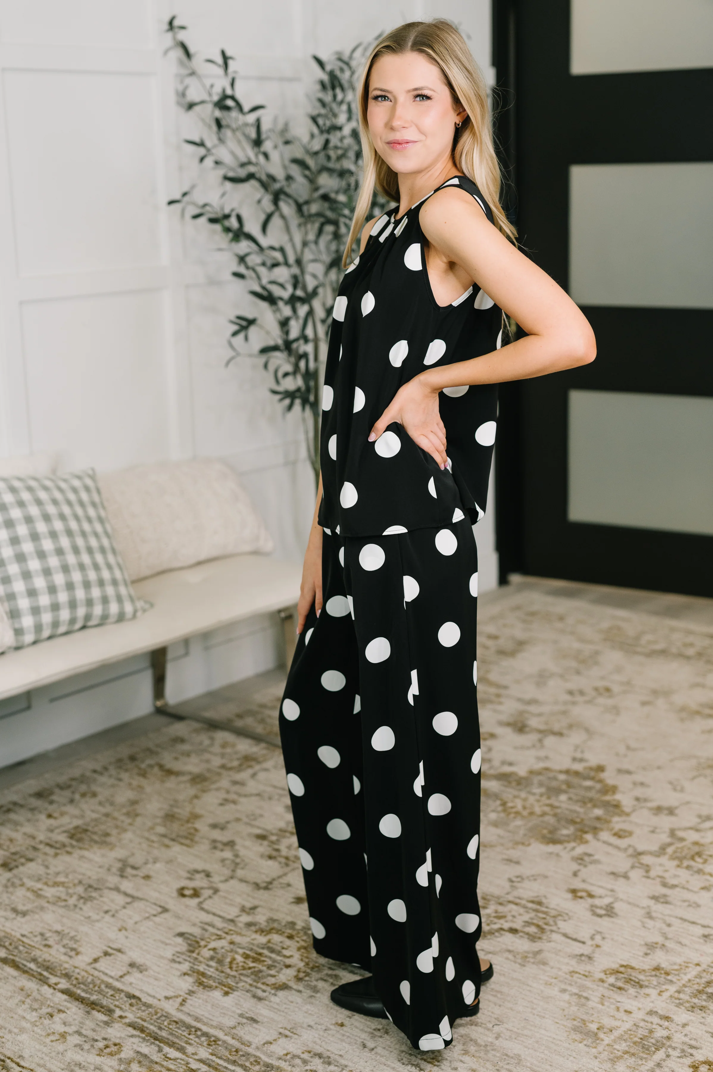Pristine Condition Top and Bottom Polka Dot Set - 6/5/2026 NEW - Image 5