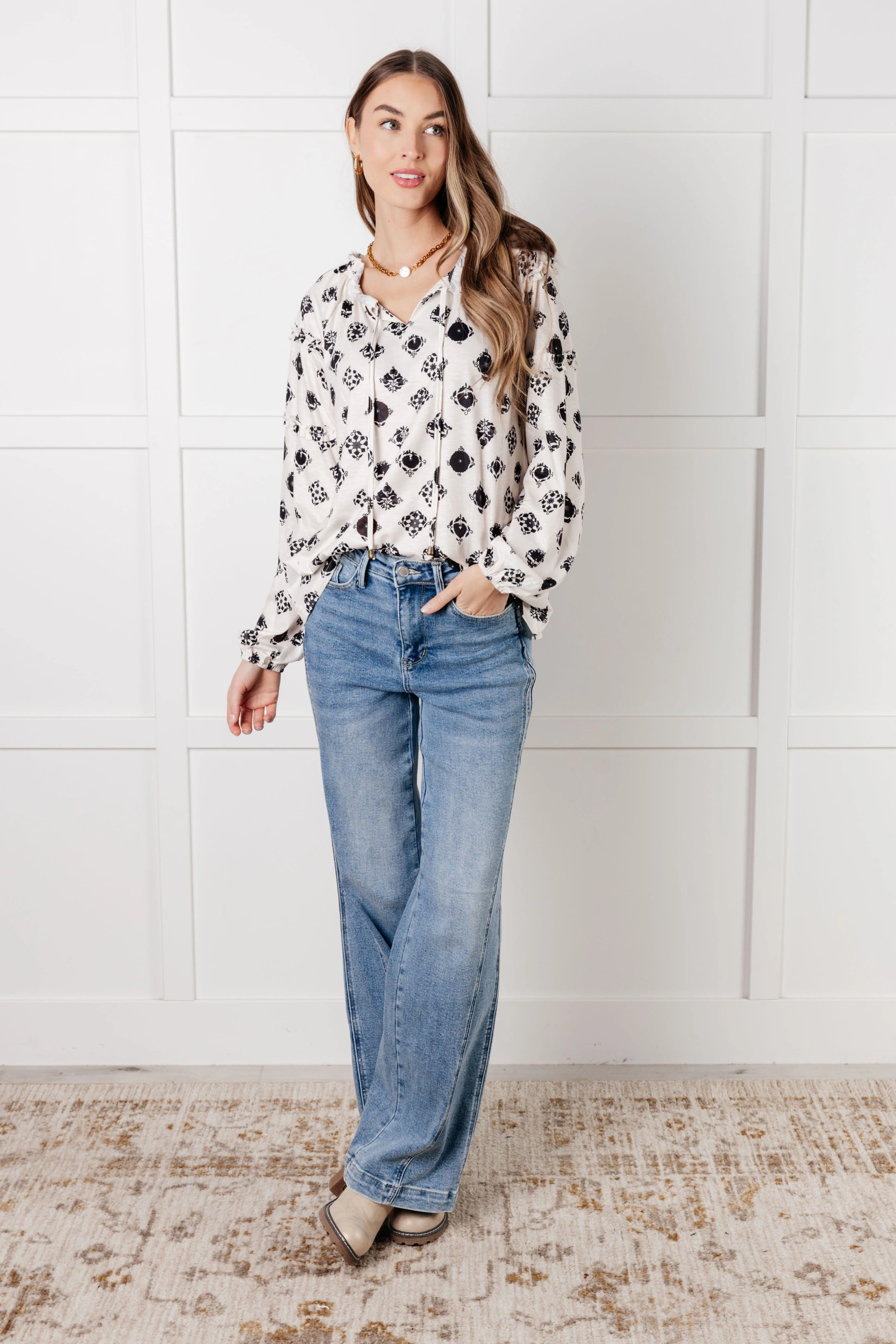 Quick Follow Up Floral Tile Blouse - 9/4/2025 - Image 5