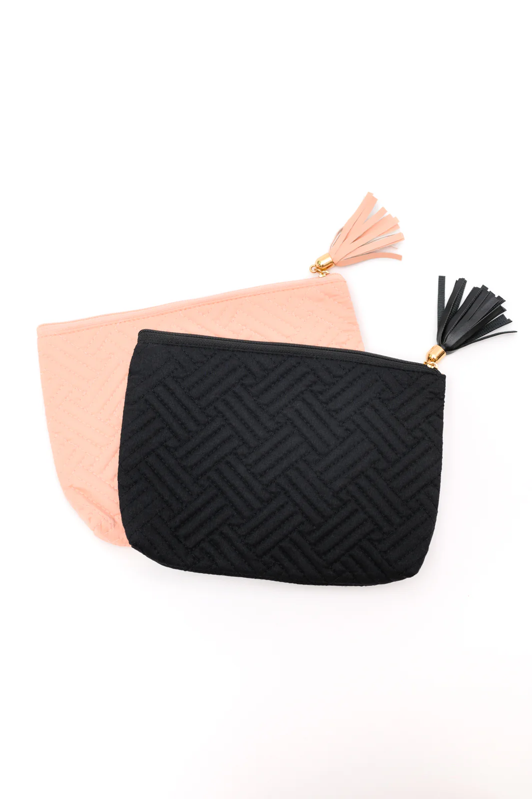 Quilted Travel Zip Pouch in Pink - 7/31/2023 - Image 4