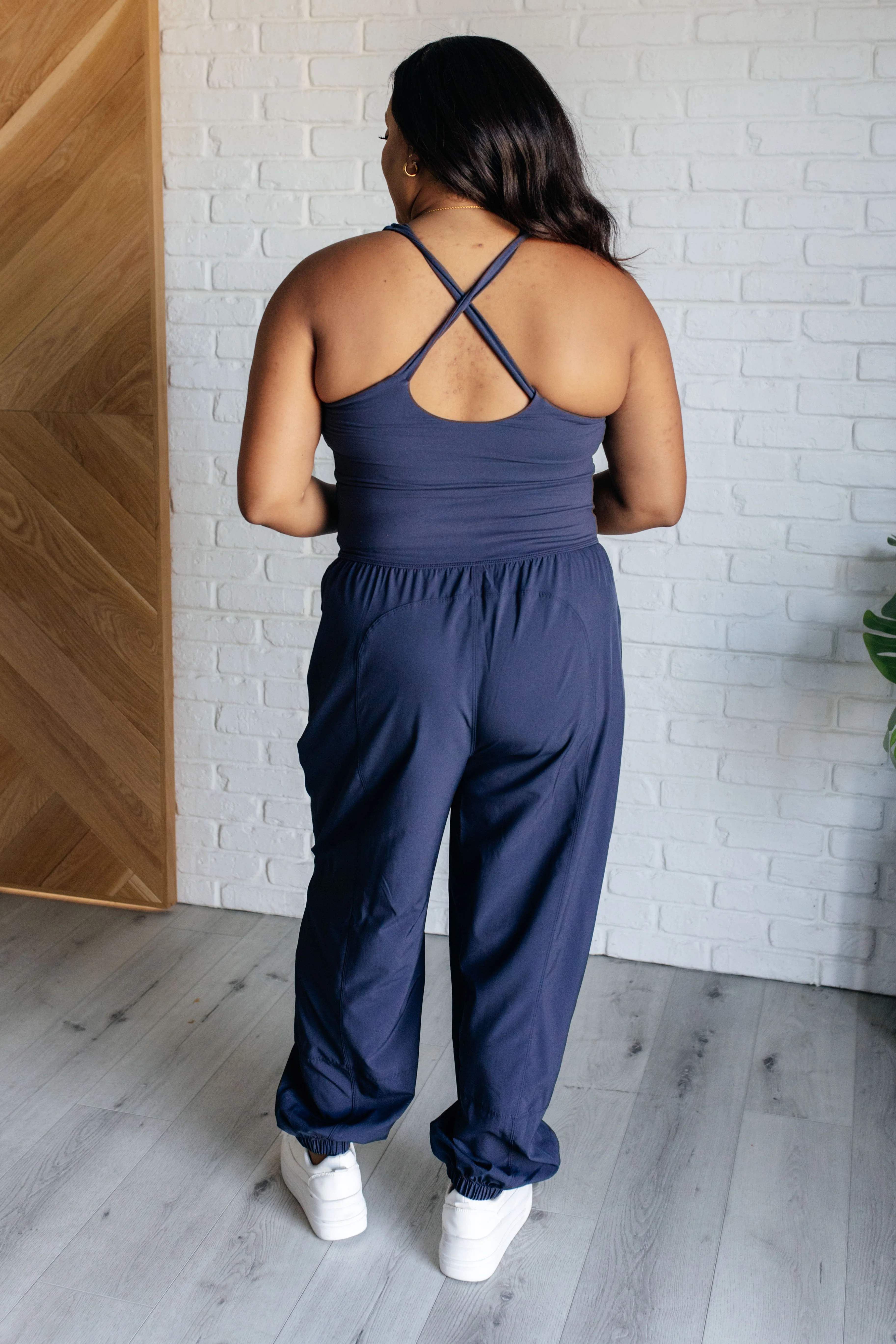 Raising Heart Rate Cut Out Jumpsuit in Navy - 10/17/2024 - Image 6