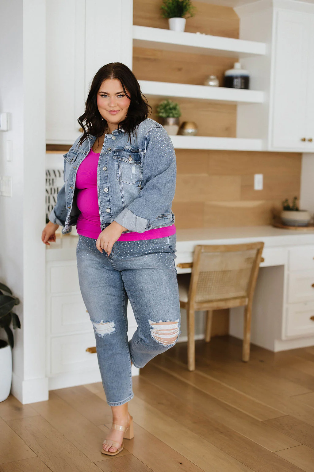 Reese Rhinestone Slim Fit Jeans - 5/25/2023 - Image 24