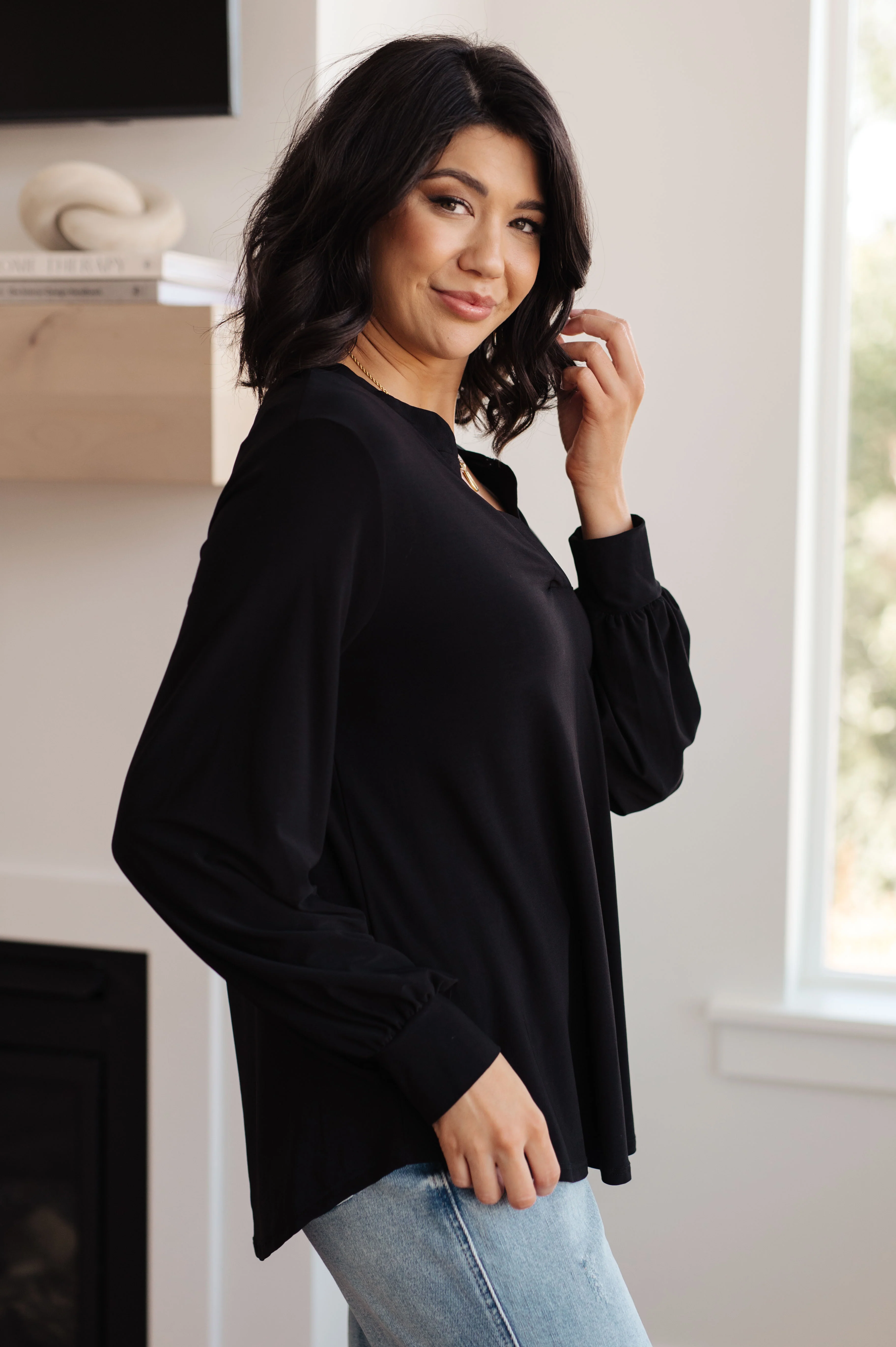 Relatively Relatable V-Neck Top - 11/21/2023 - Image 5