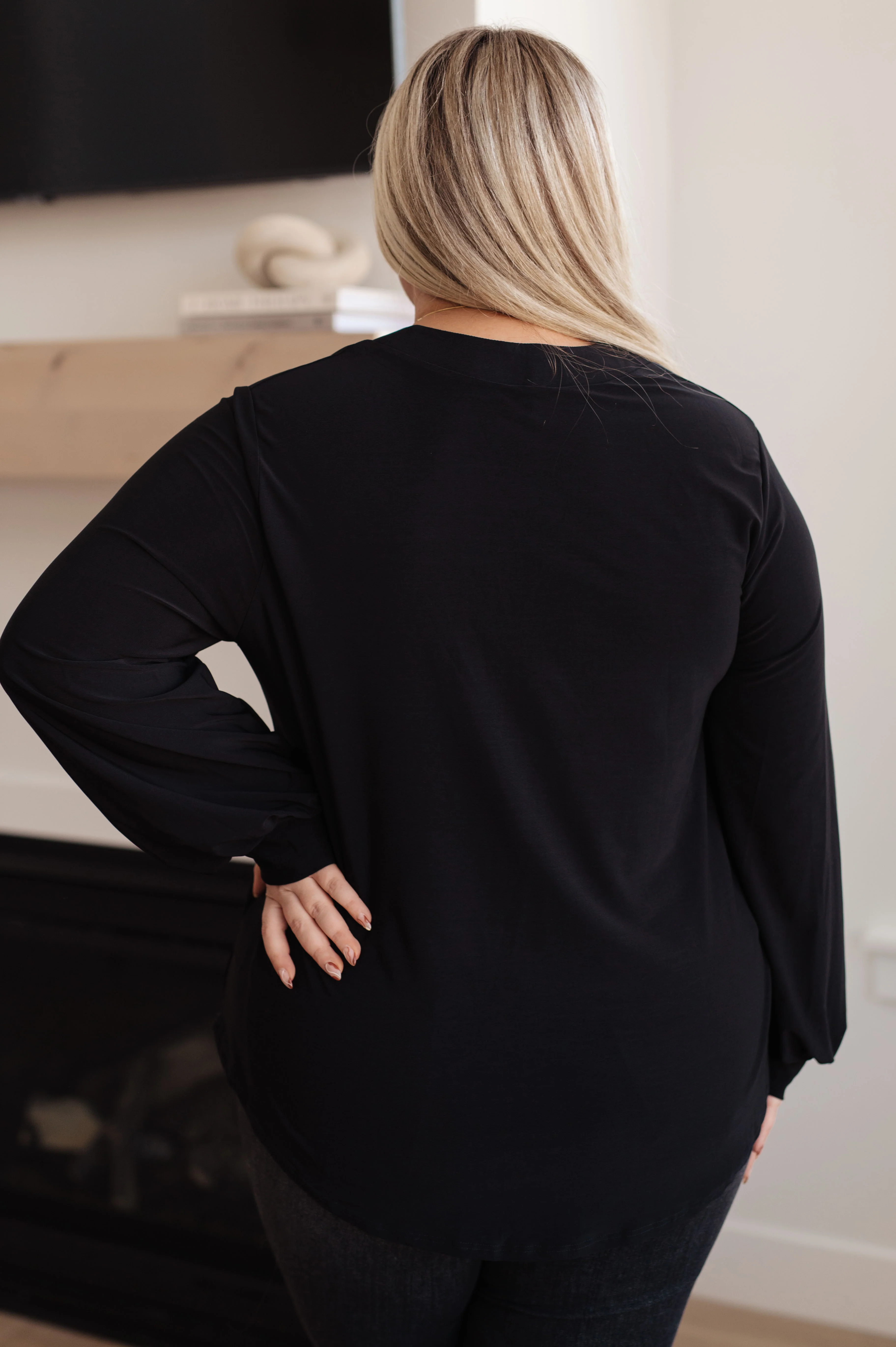 Relatively Relatable V-Neck Top - 11/21/2023 - Image 9