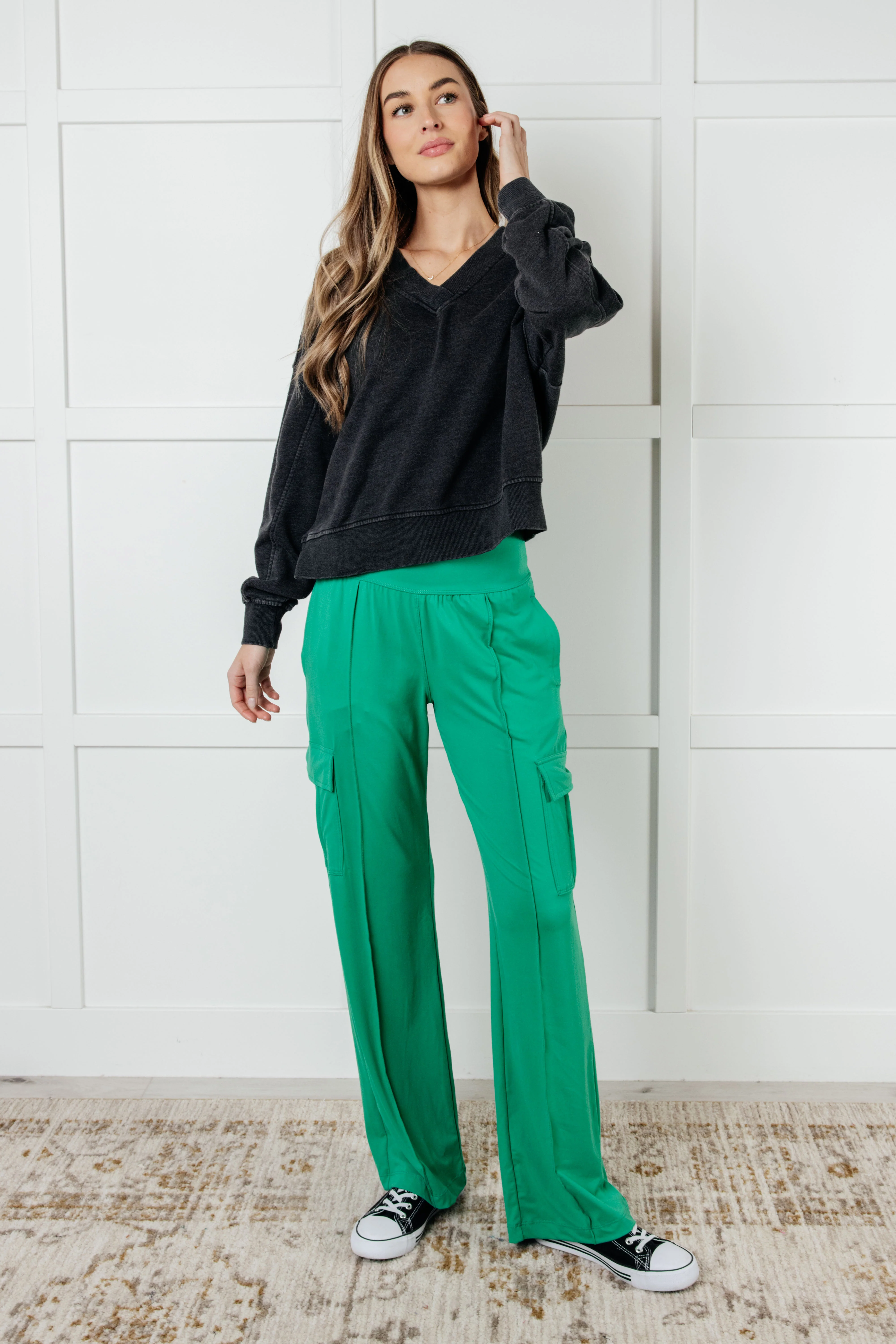 Rep Ready Mineral Wash French Terry Pullover in Black - 1/2/2025 - Image 5