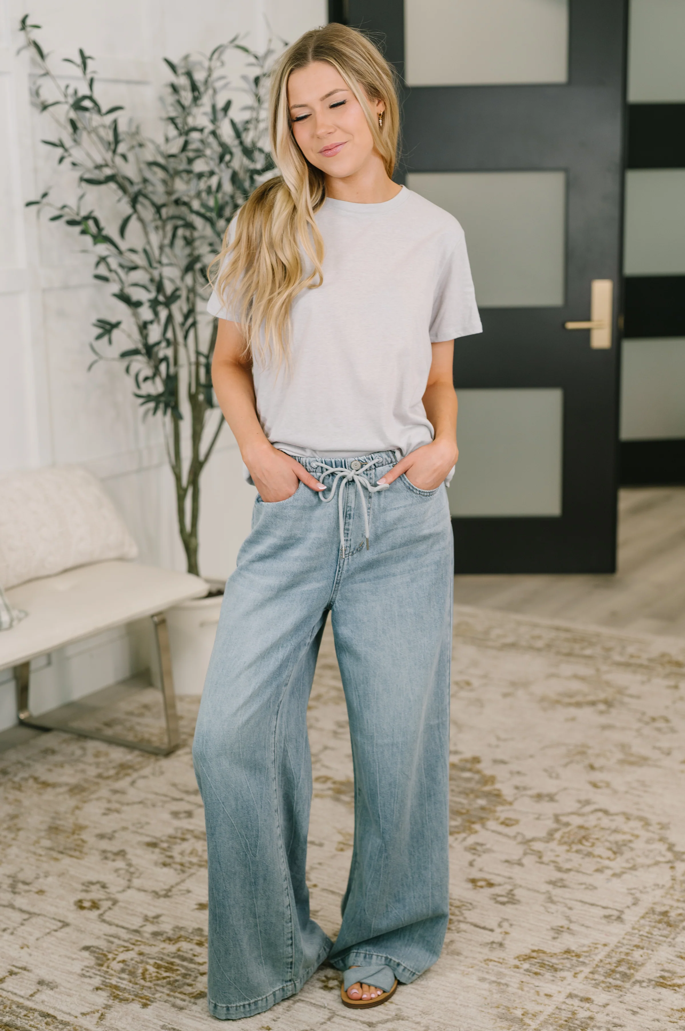 Rest Assured Basic Relaxed Tee in Heather Grey - 6/17/2026 - Image 5