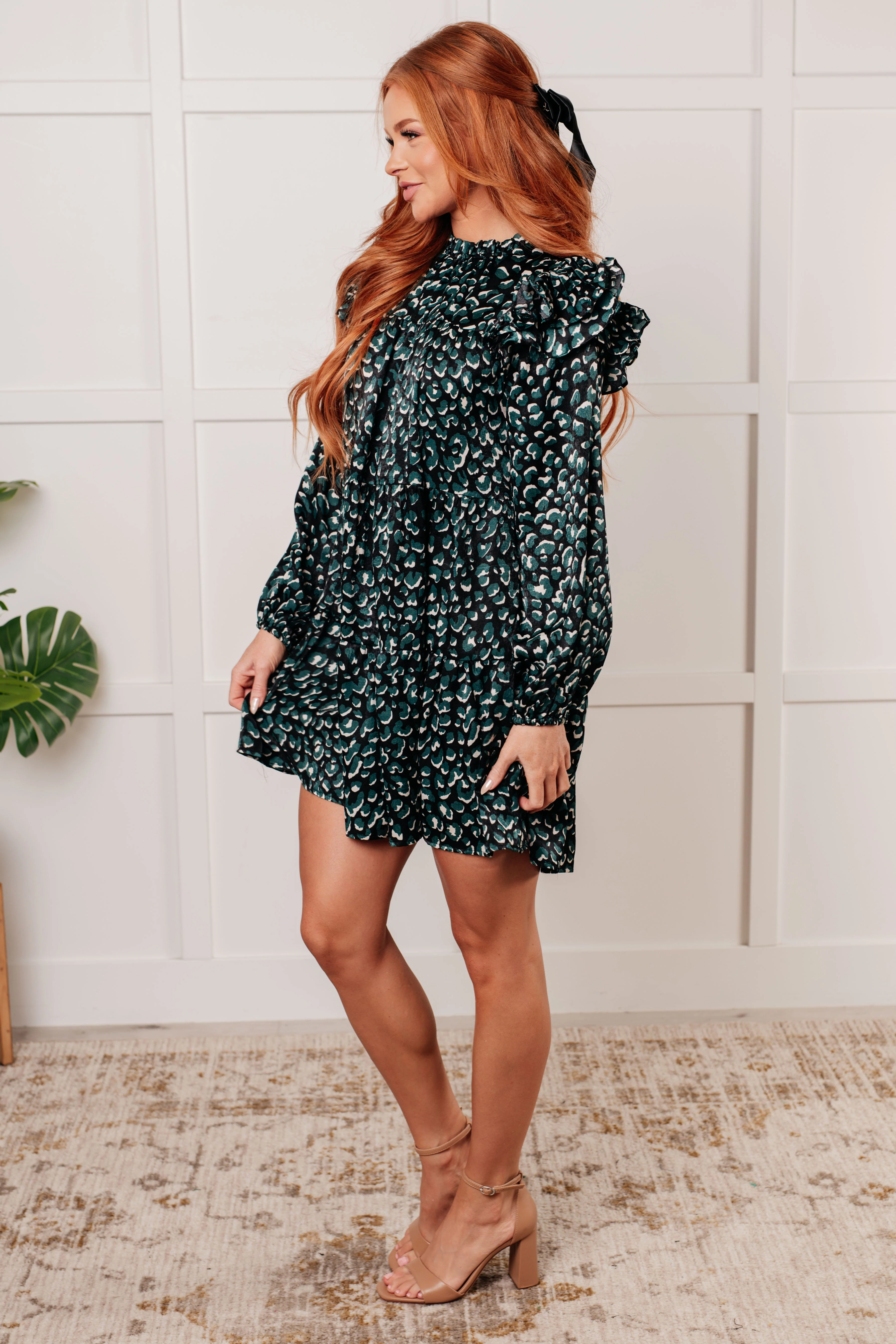 Right As Rain Ruffle Detail Dress - 11/7/2024 - Image 3