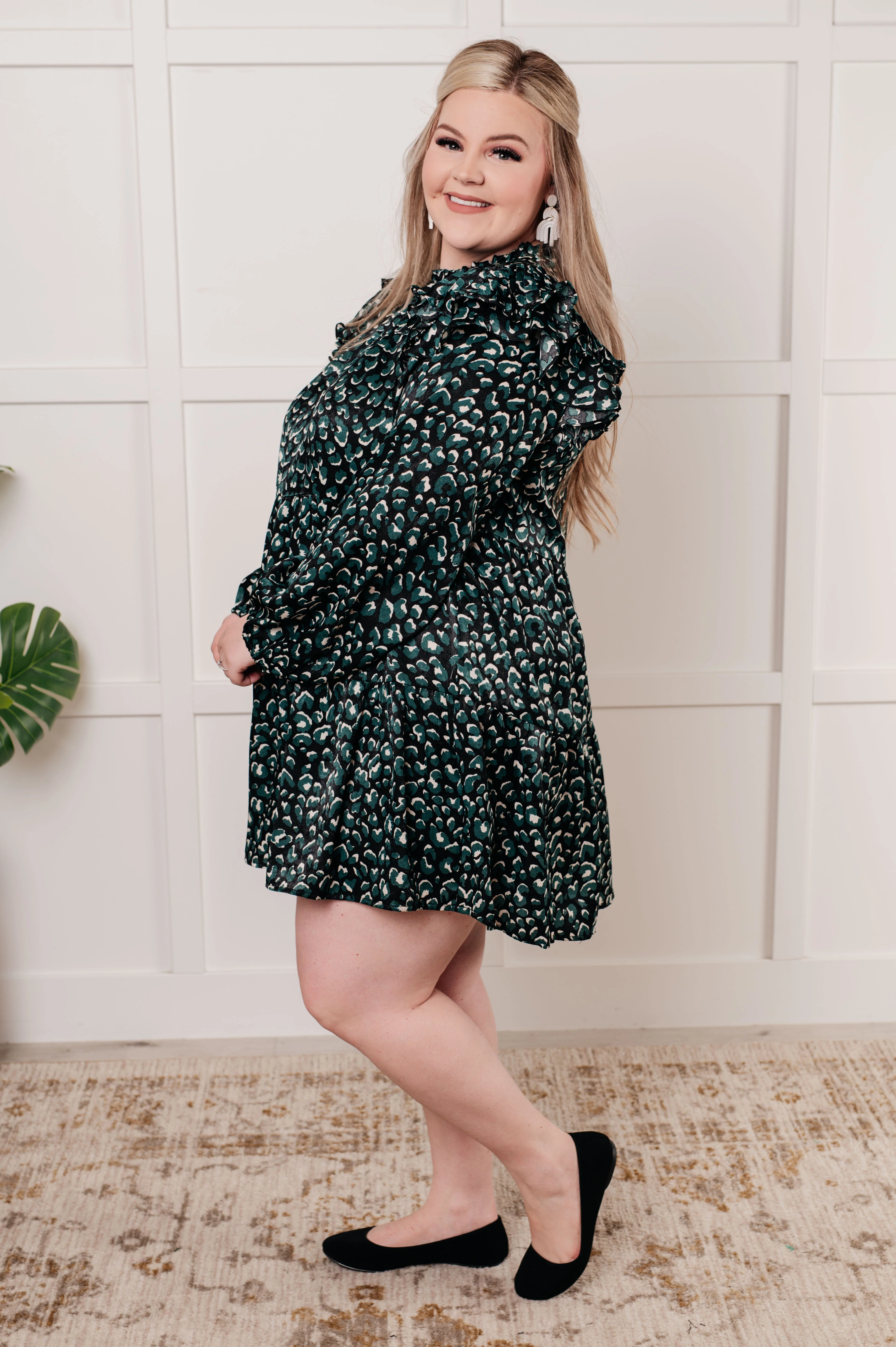 Right As Rain Ruffle Detail Dress - 11/7/2024 - Image 4