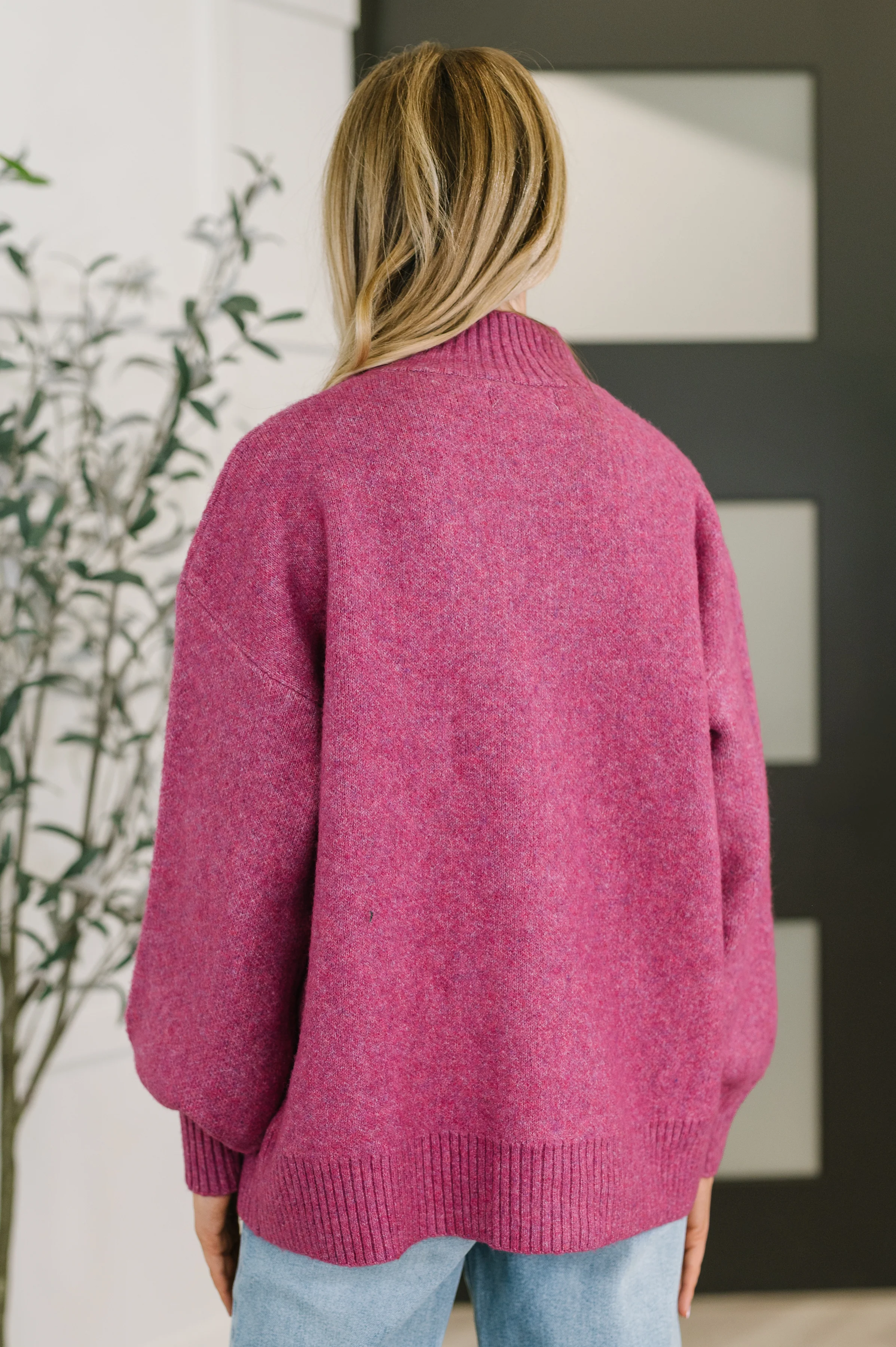 Right to the Core High Neck Pullover in Light Plum - 11/21/2025 - Image 5