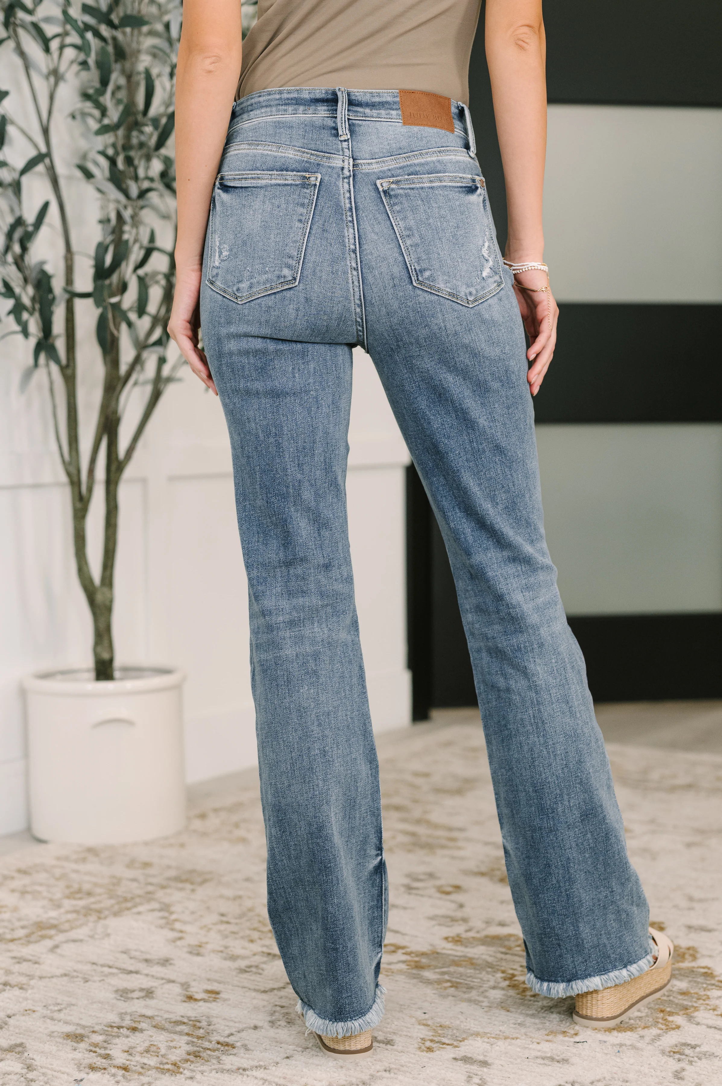 Robin High Waist Bootcut with Fray Hem - 9/24/2025 - Image 7