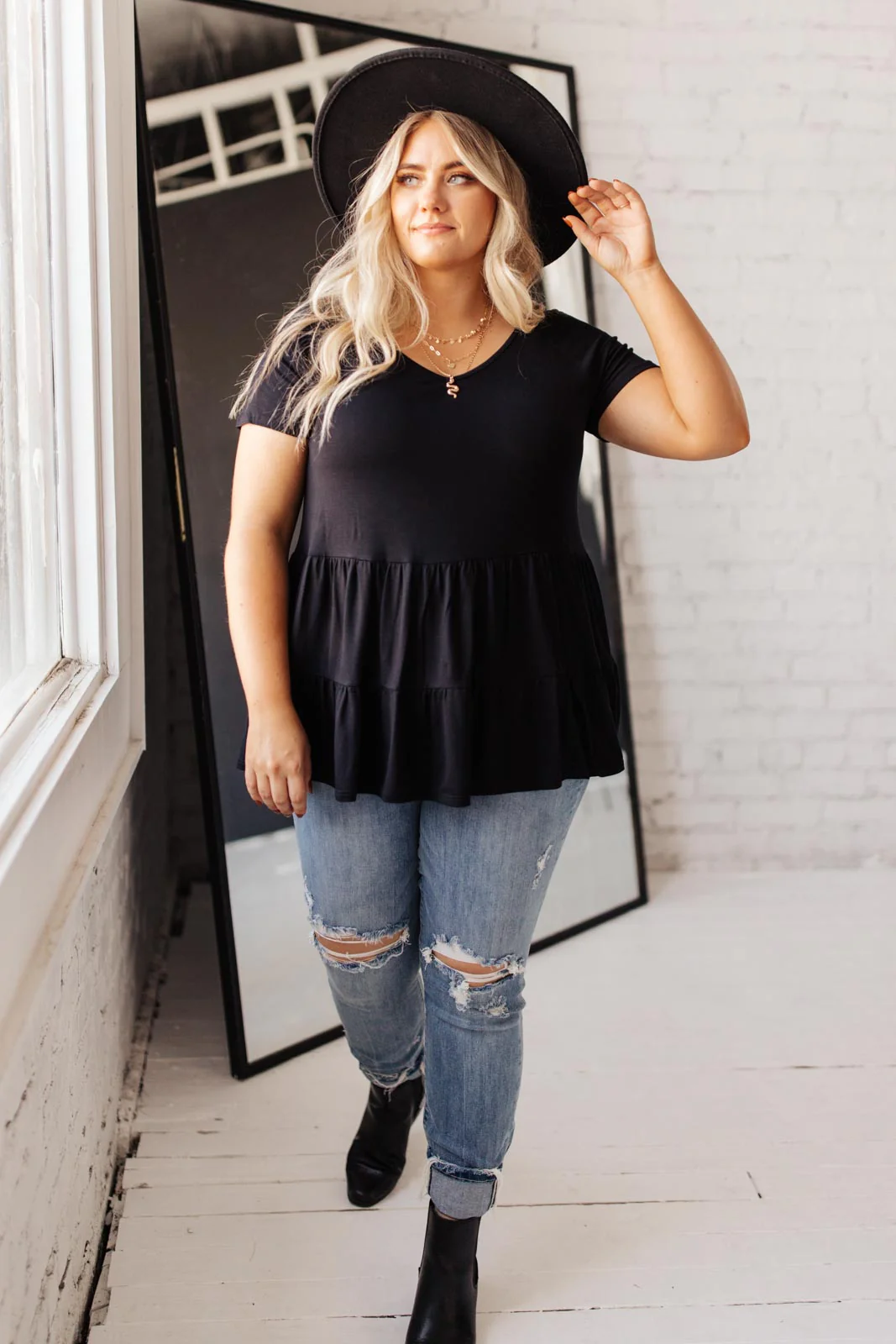 Rock Solid Babydoll Top - 10/7/2021 - Image 10