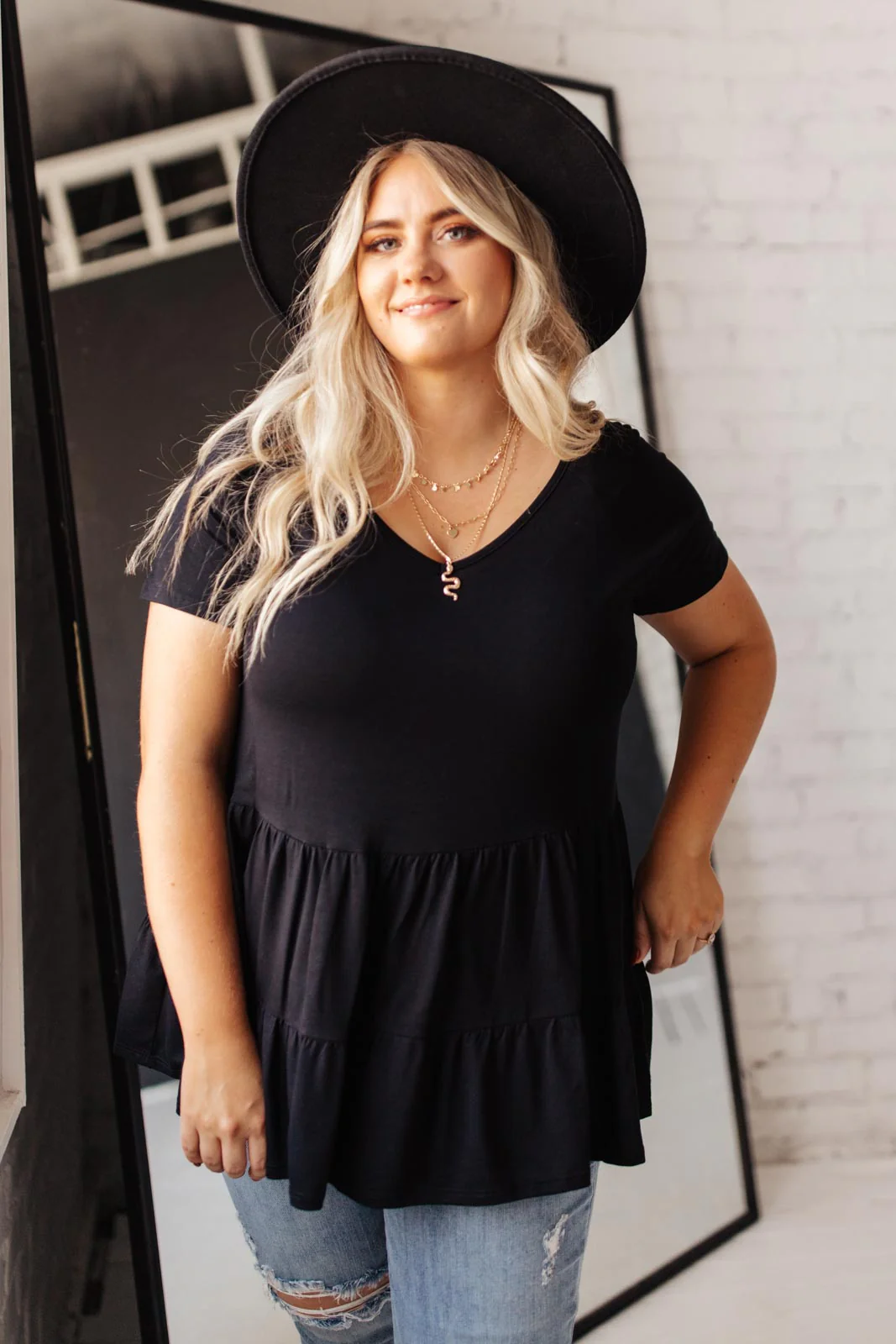 Rock Solid Babydoll Top - 10/7/2021 - Image 11