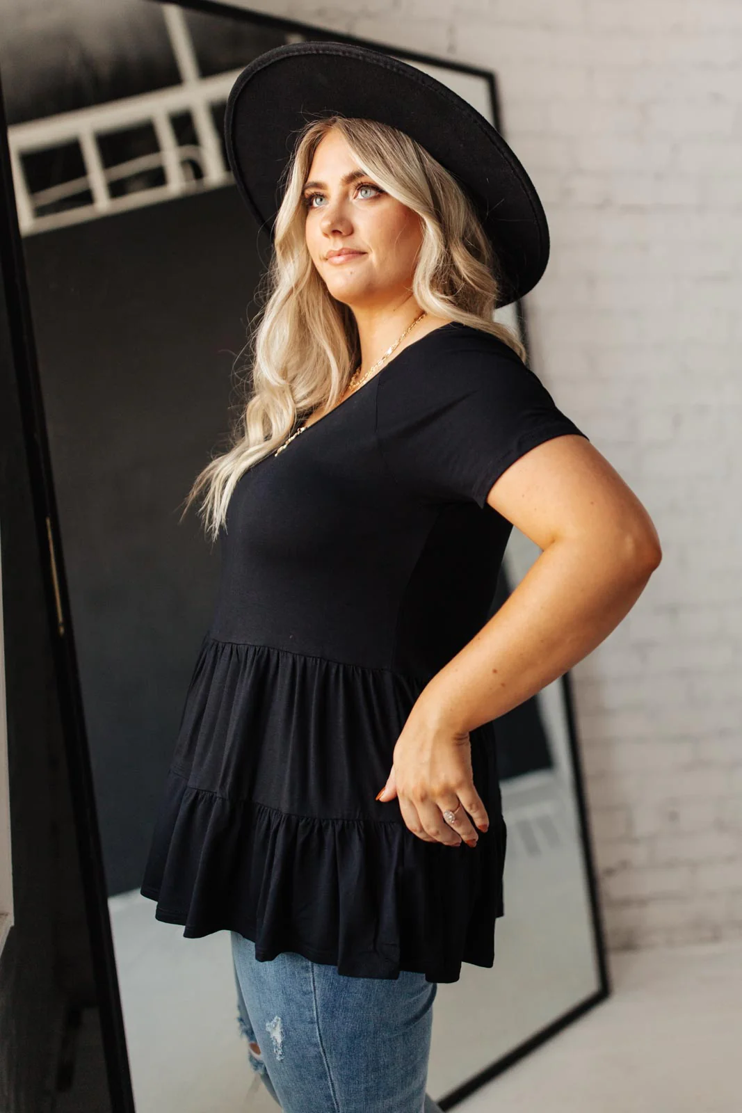 Rock Solid Babydoll Top - 10/7/2021 - Image 12