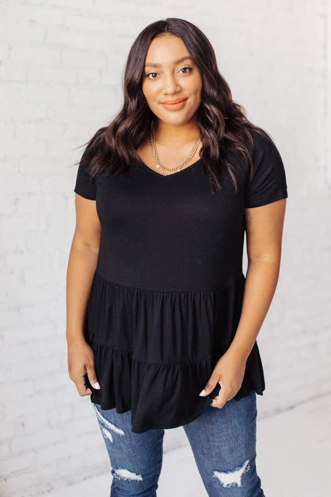 Rock Solid Babydoll Top - 10/7/2021 - Image 4