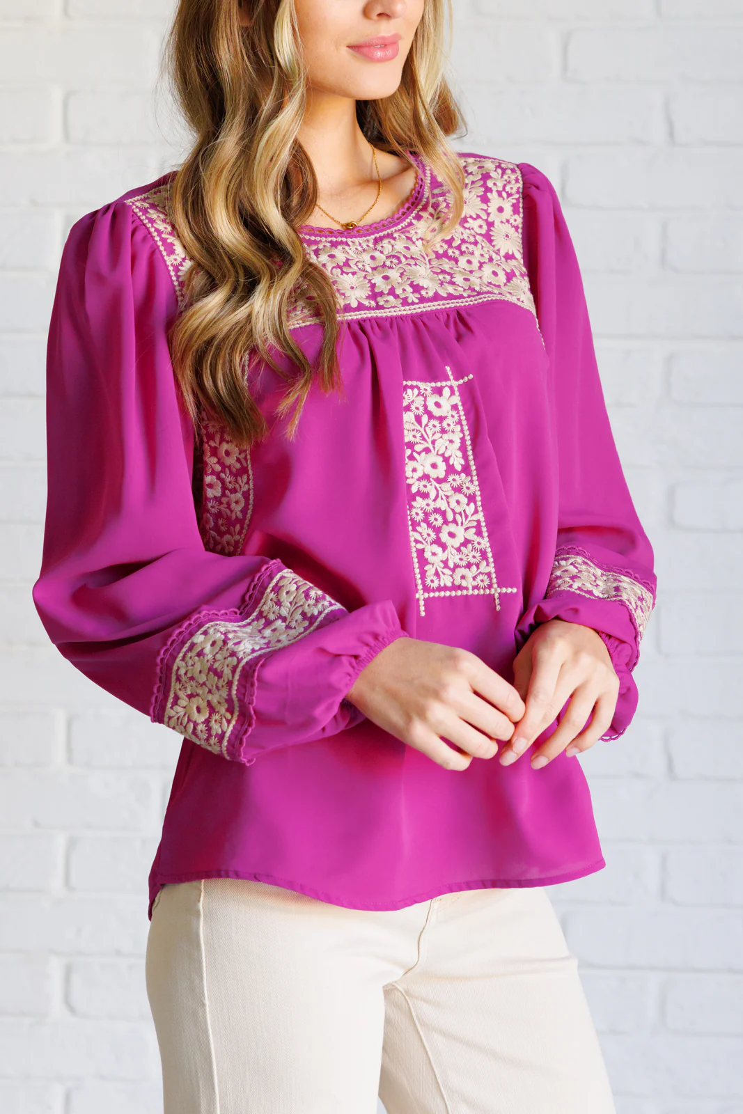 Rodeo Queen Embroidered Blouse - 1/8/2026 - Image 8