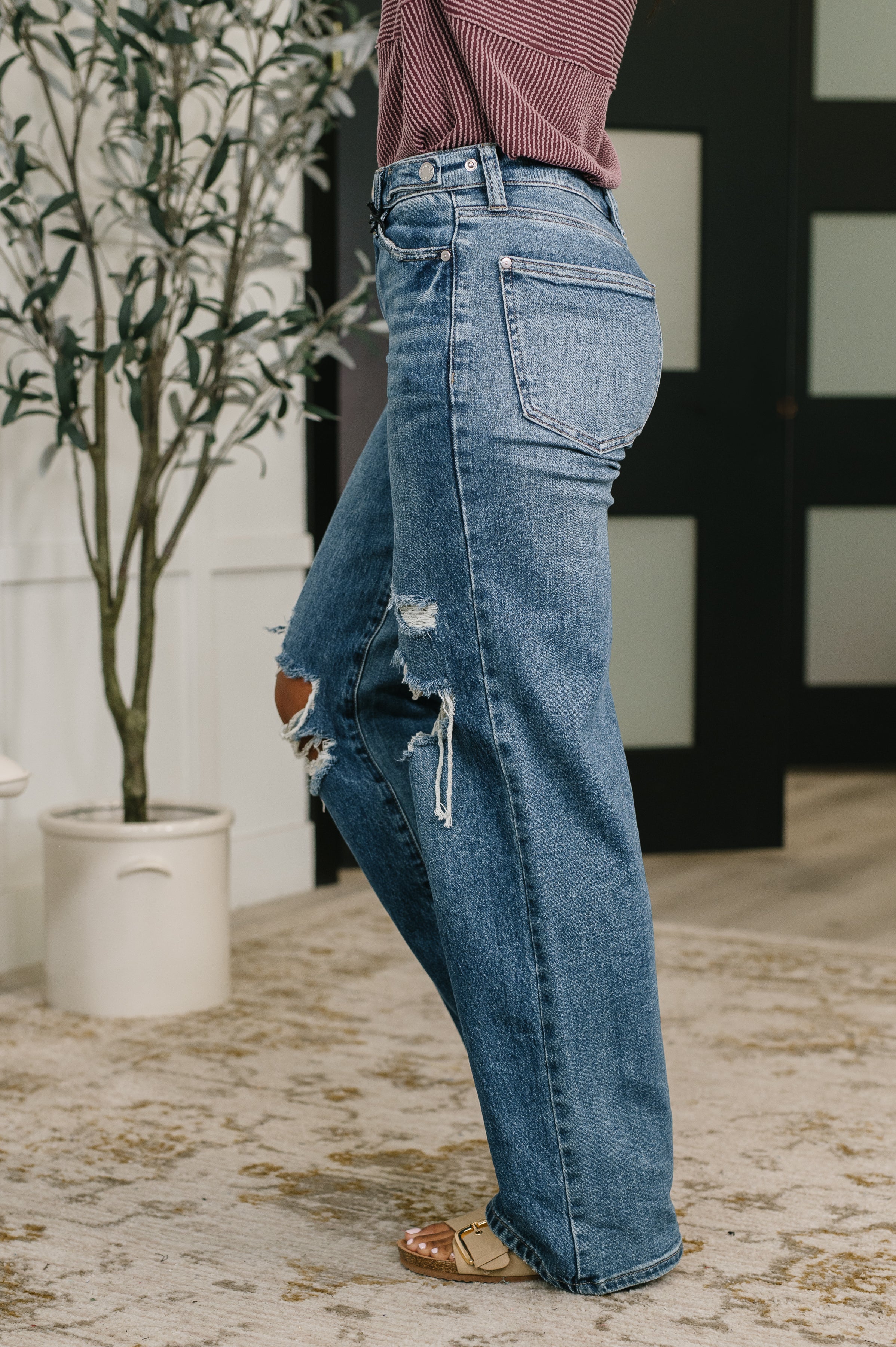 Roseanne High Waist Rigid Magic Column Straight Destricted + Adjustable WS Tabs - 3/25/2026 NEW - Image 4