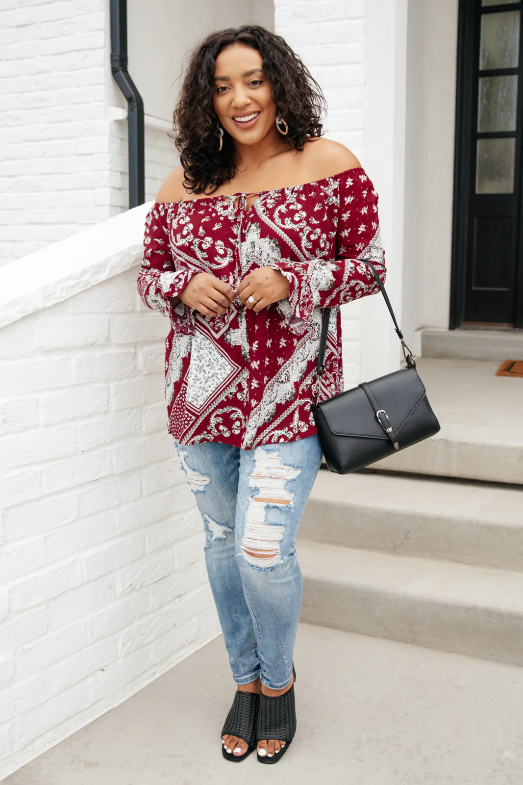Runaway Top in Burgundy - 8/19/2021 - Image 9