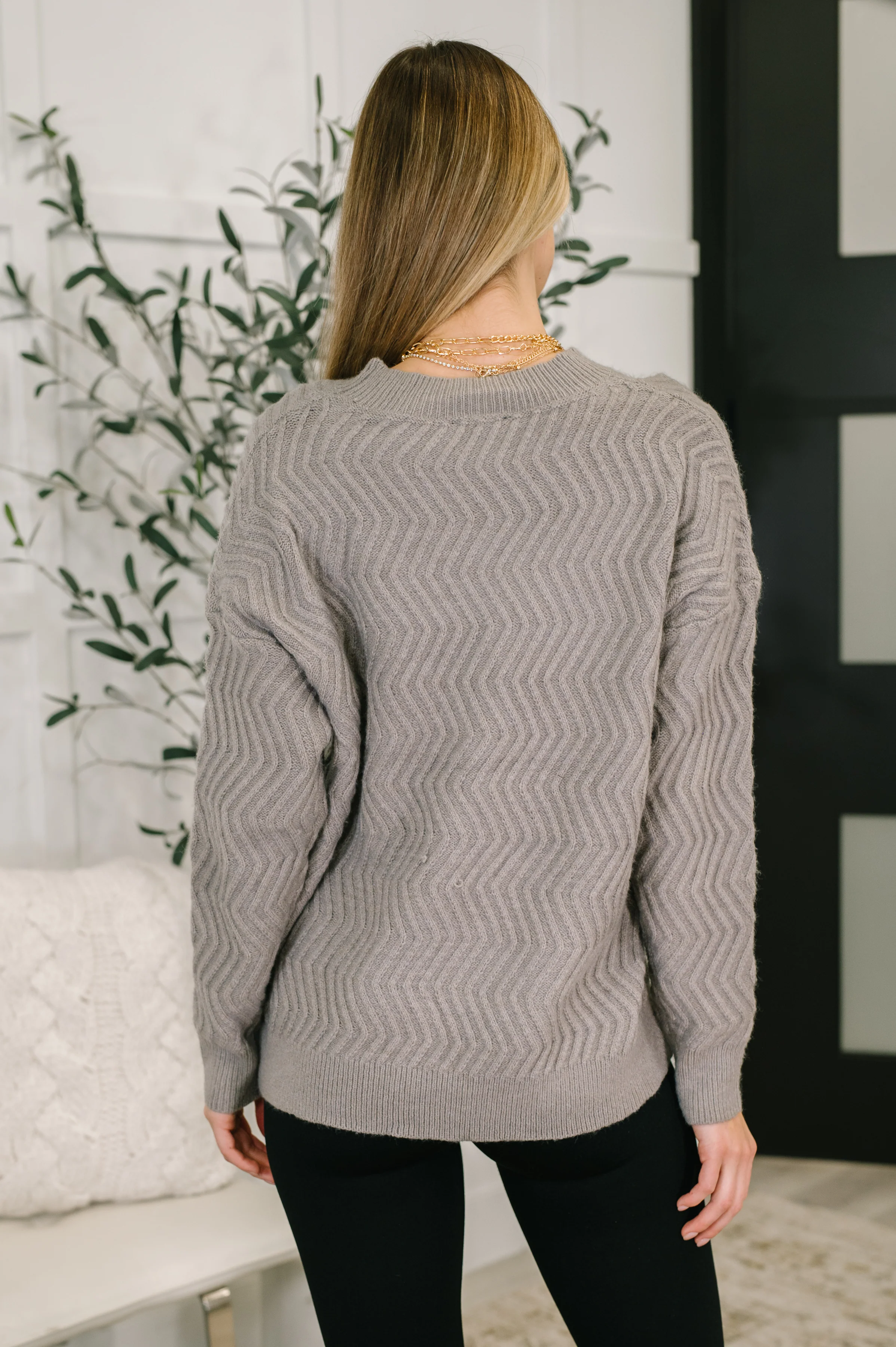 Rush of Joy Textured Long Sleeve Top - 12/19/2025 - Image 5
