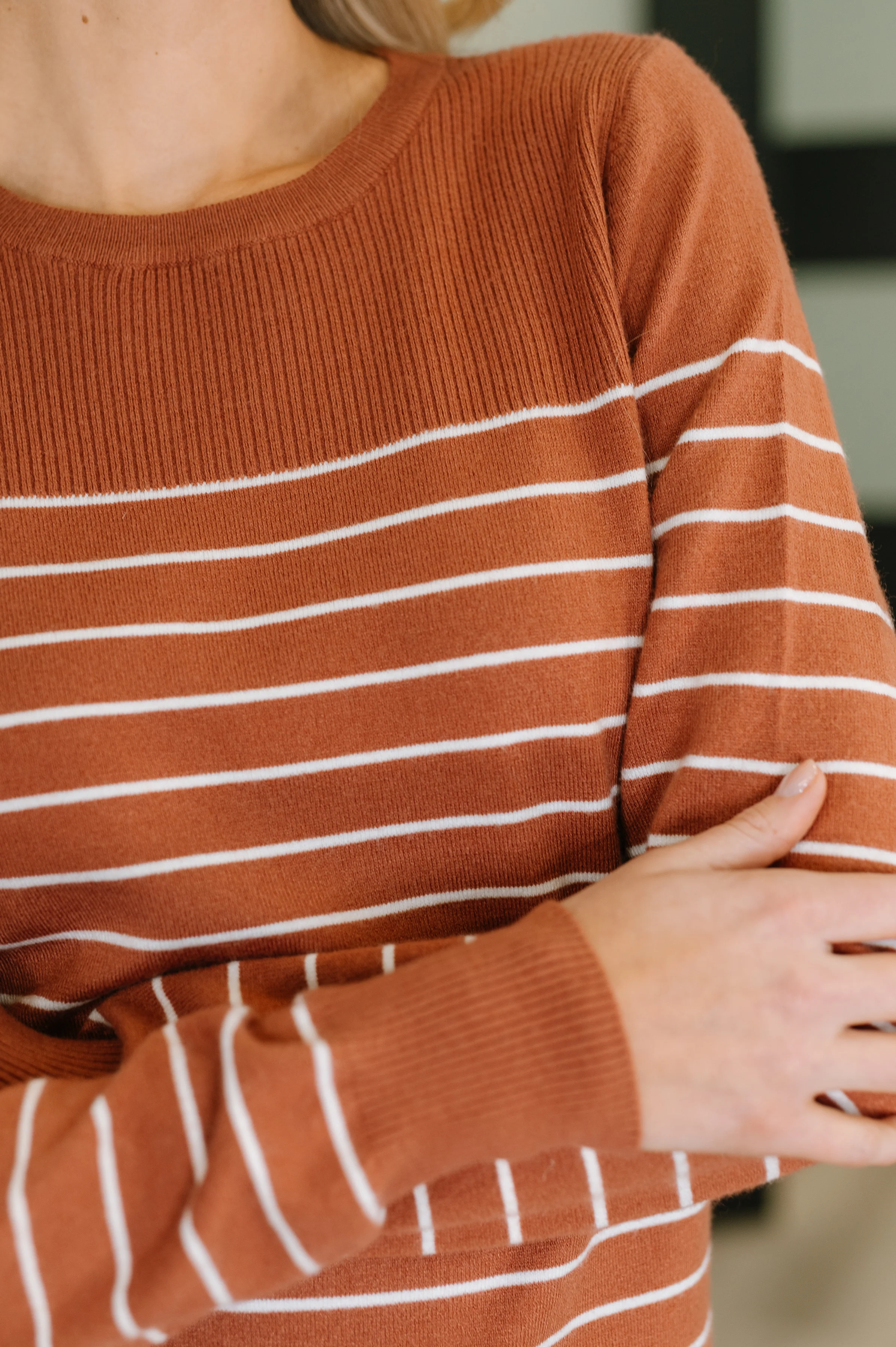 Rust Revival Long Sleeve Knit Top - 11/4/2025 - Image 2