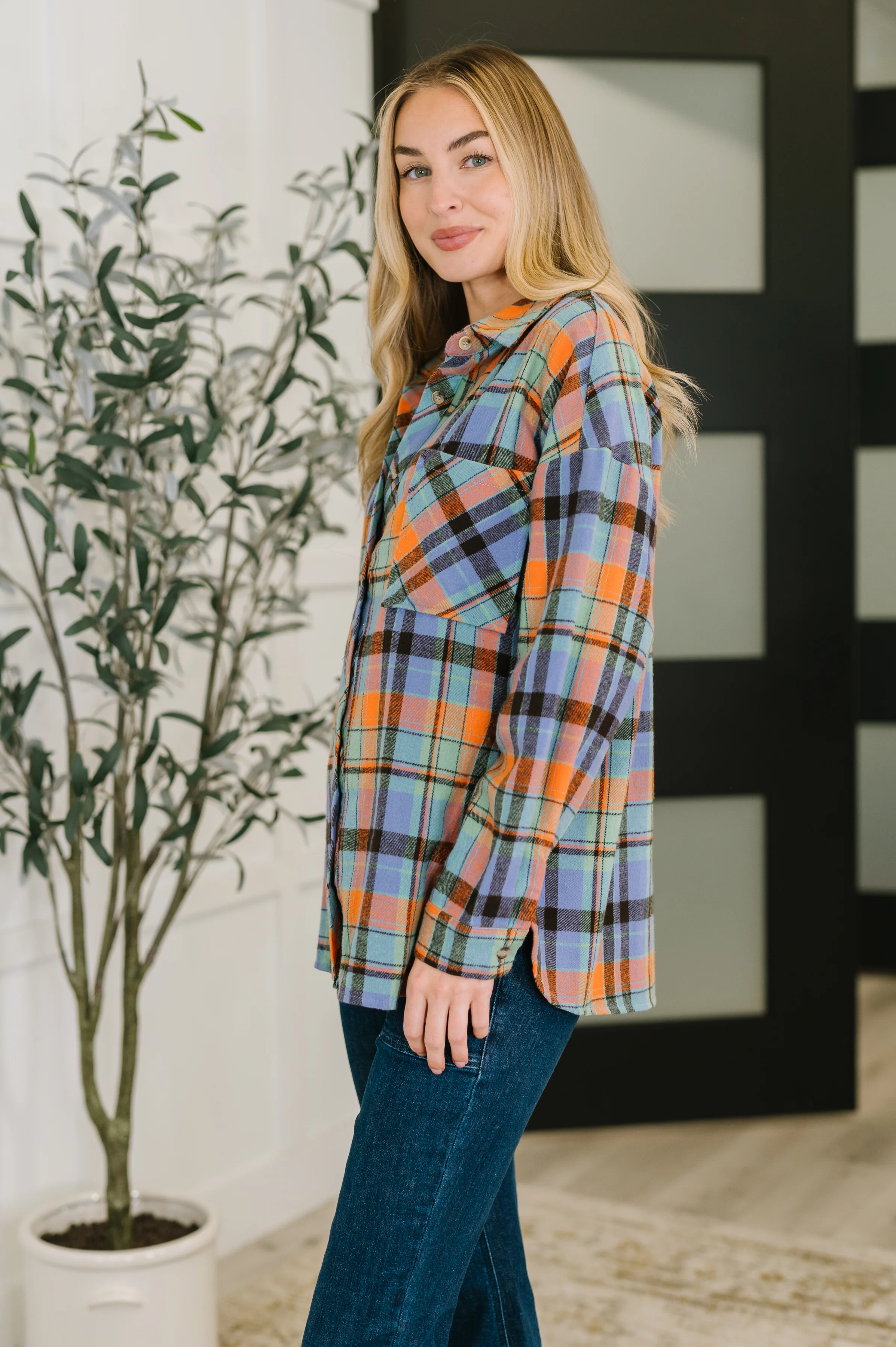 Rustic Rhythm Plaid Button Down - 11/11/2025 - Image 4