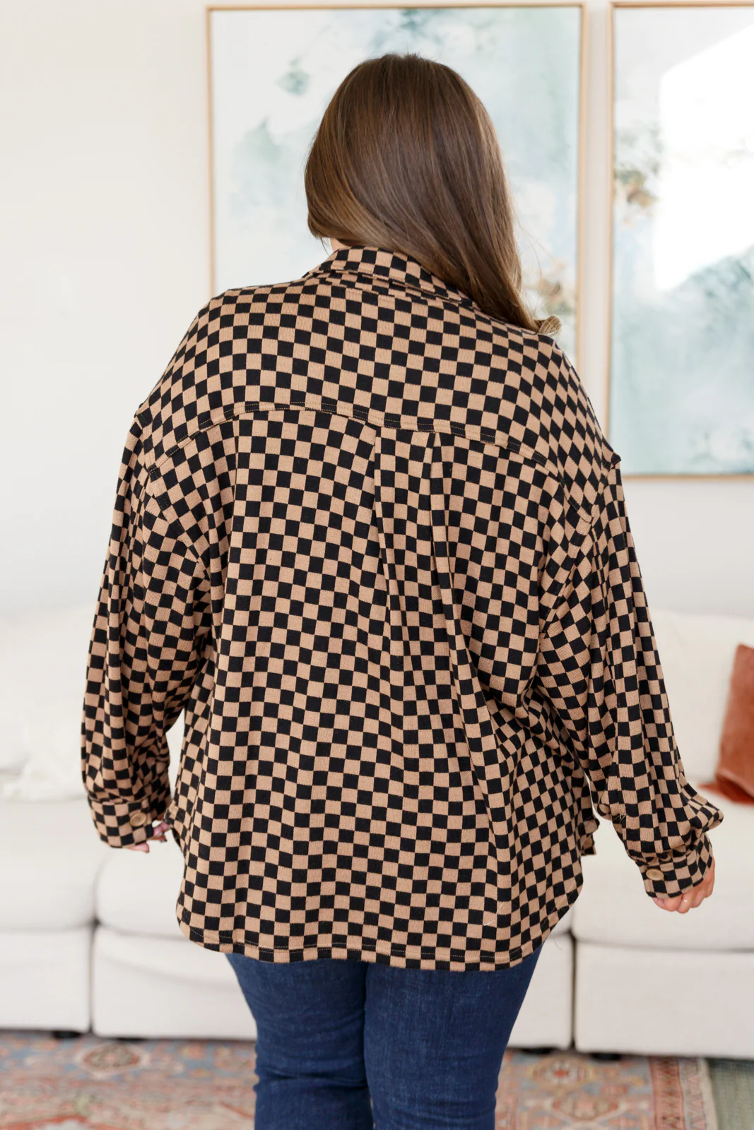 Safe Secrets Checkered Shacket - 10/23/2025 - Image 10