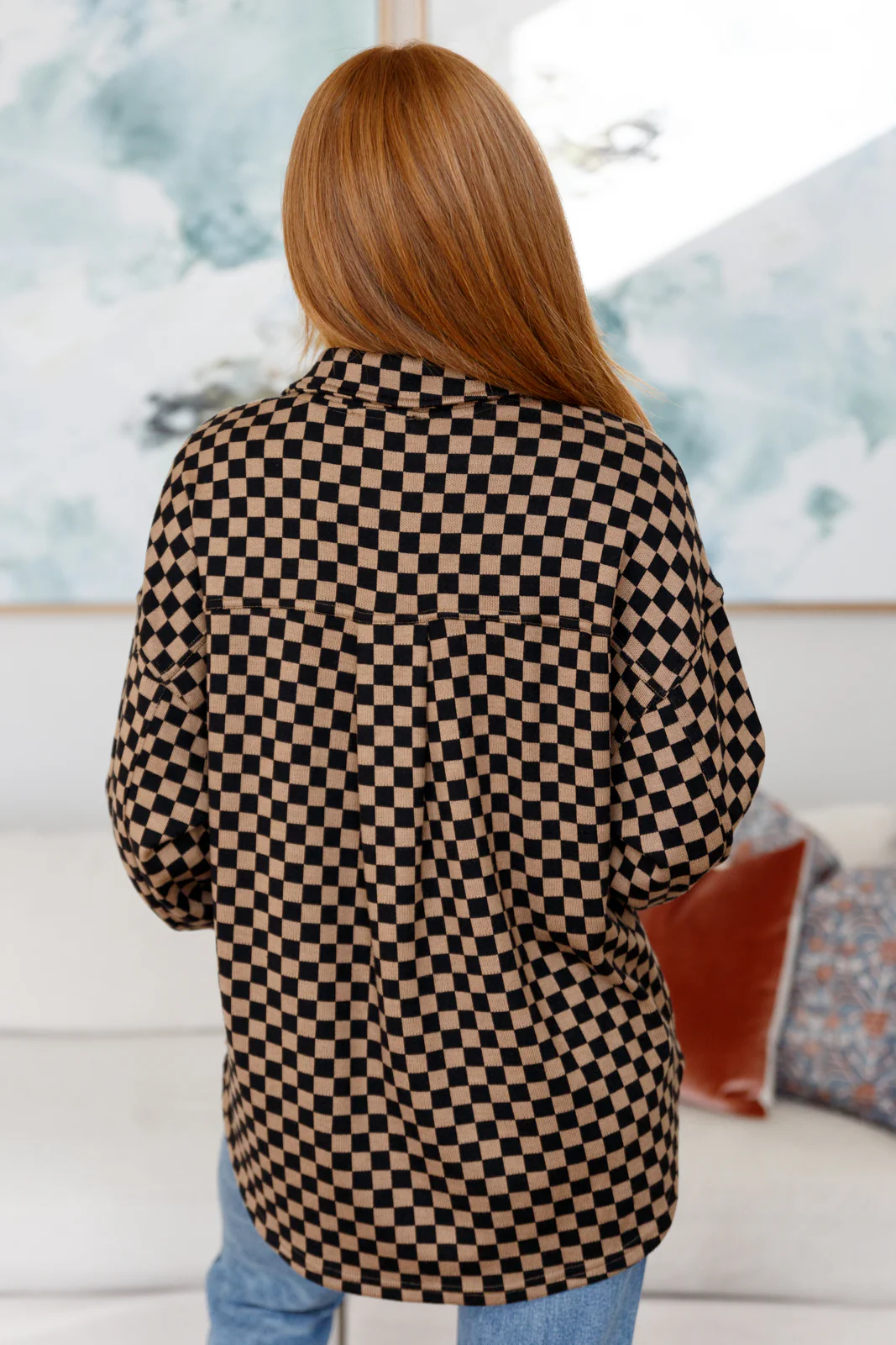 Safe Secrets Checkered Shacket - 10/23/2025 - Image 11