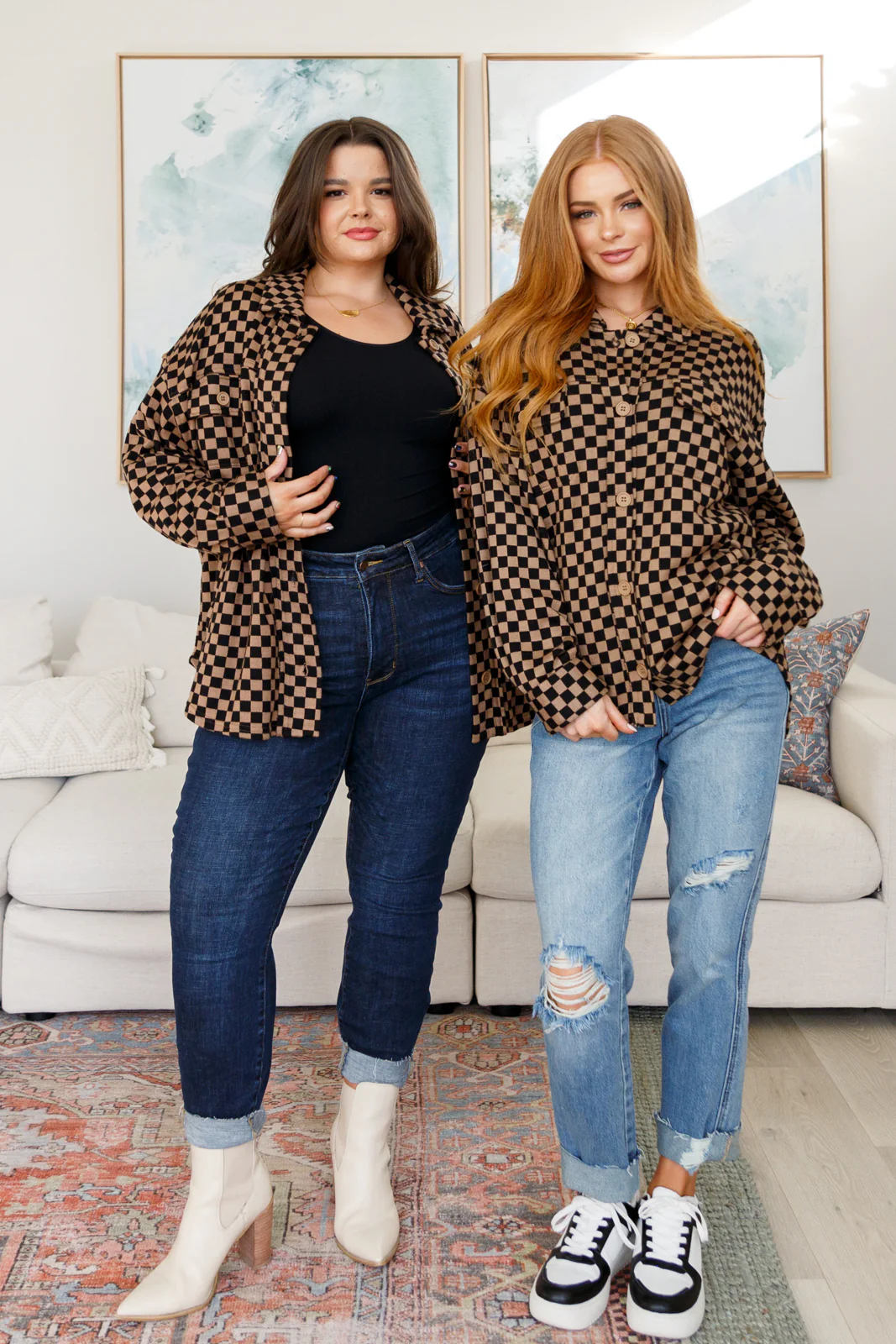 Safe Secrets Checkered Shacket - 10/23/2025 - Image 3