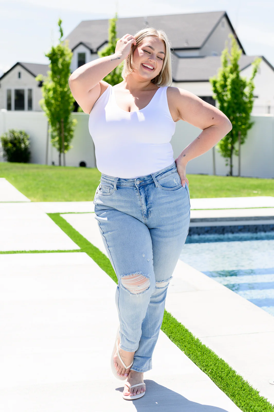Sam Mid Rise Star Pocket Boyfriend Jeans - 5/15/2024 - Image 4