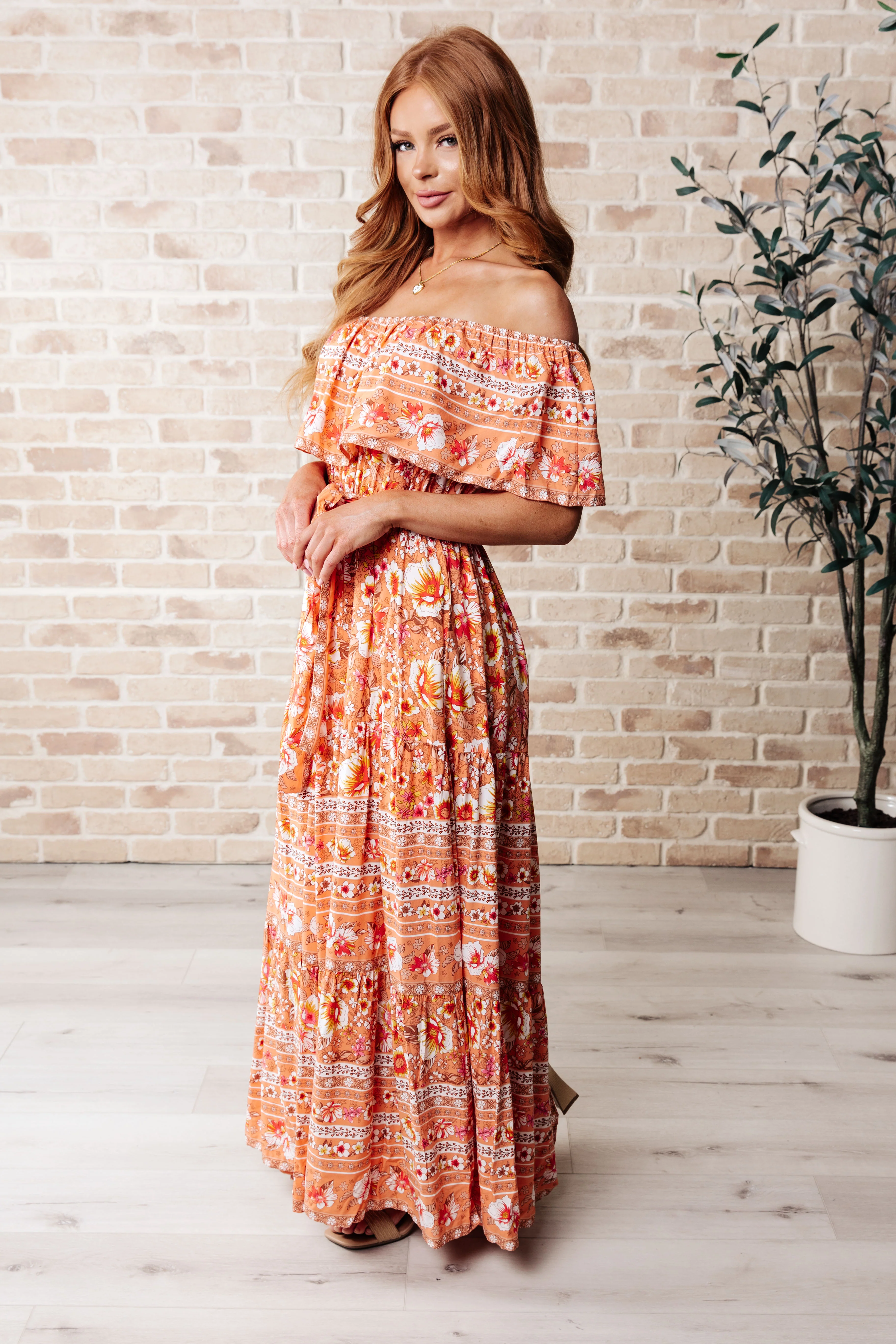 Say You Love Me Off Shoulder Dress - 7/2/2024 - Image 6