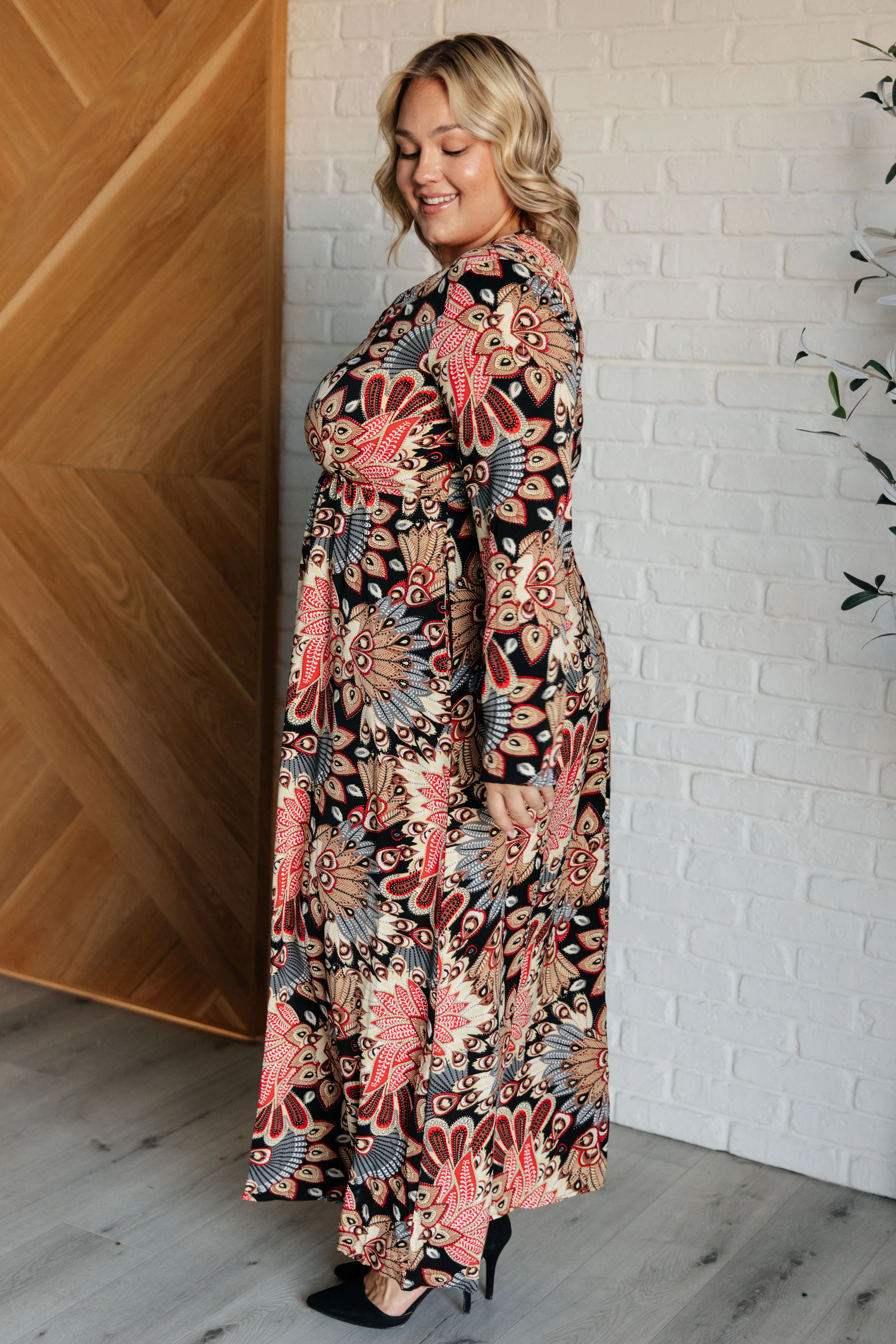 Send it Over Faux Wrap Maxi Dress - 10/13/2025 - Image 6