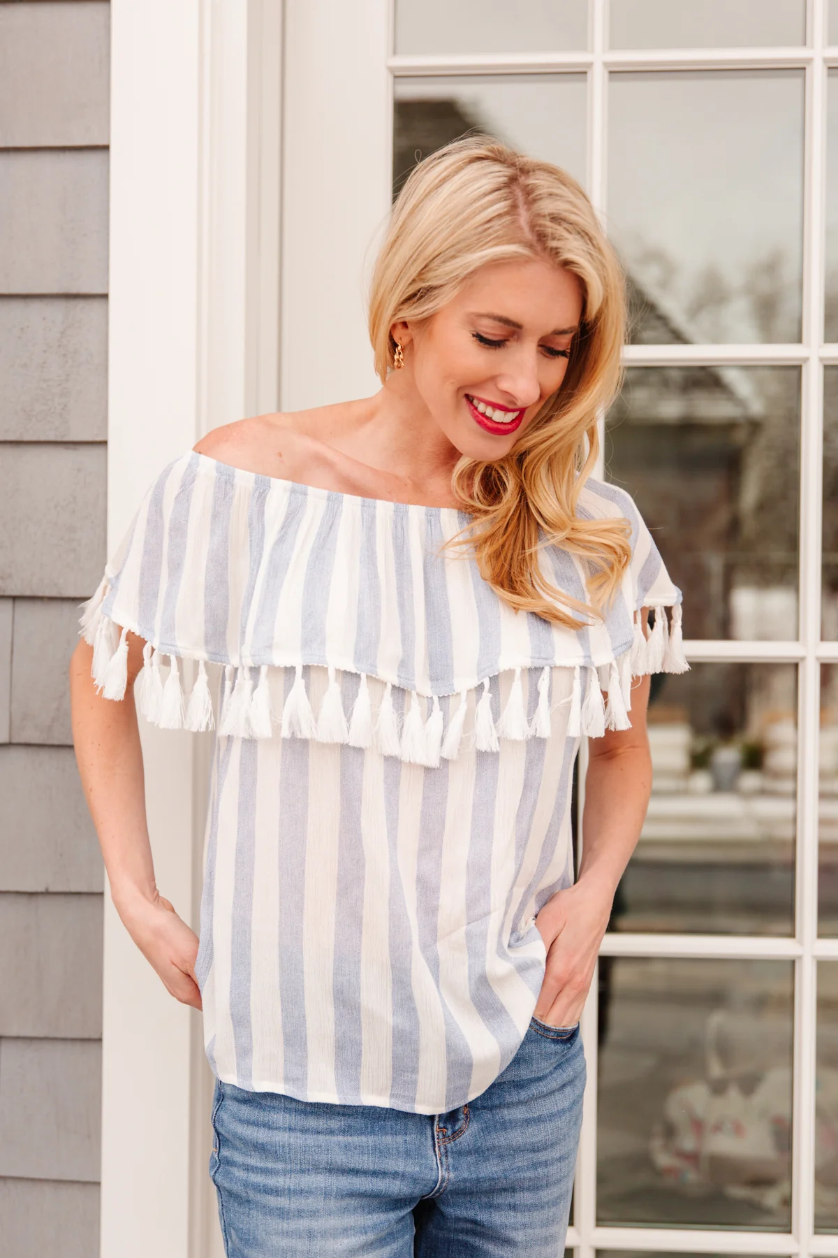 Set Yourself Free Striped Top - 5/3/2022 - Image 11