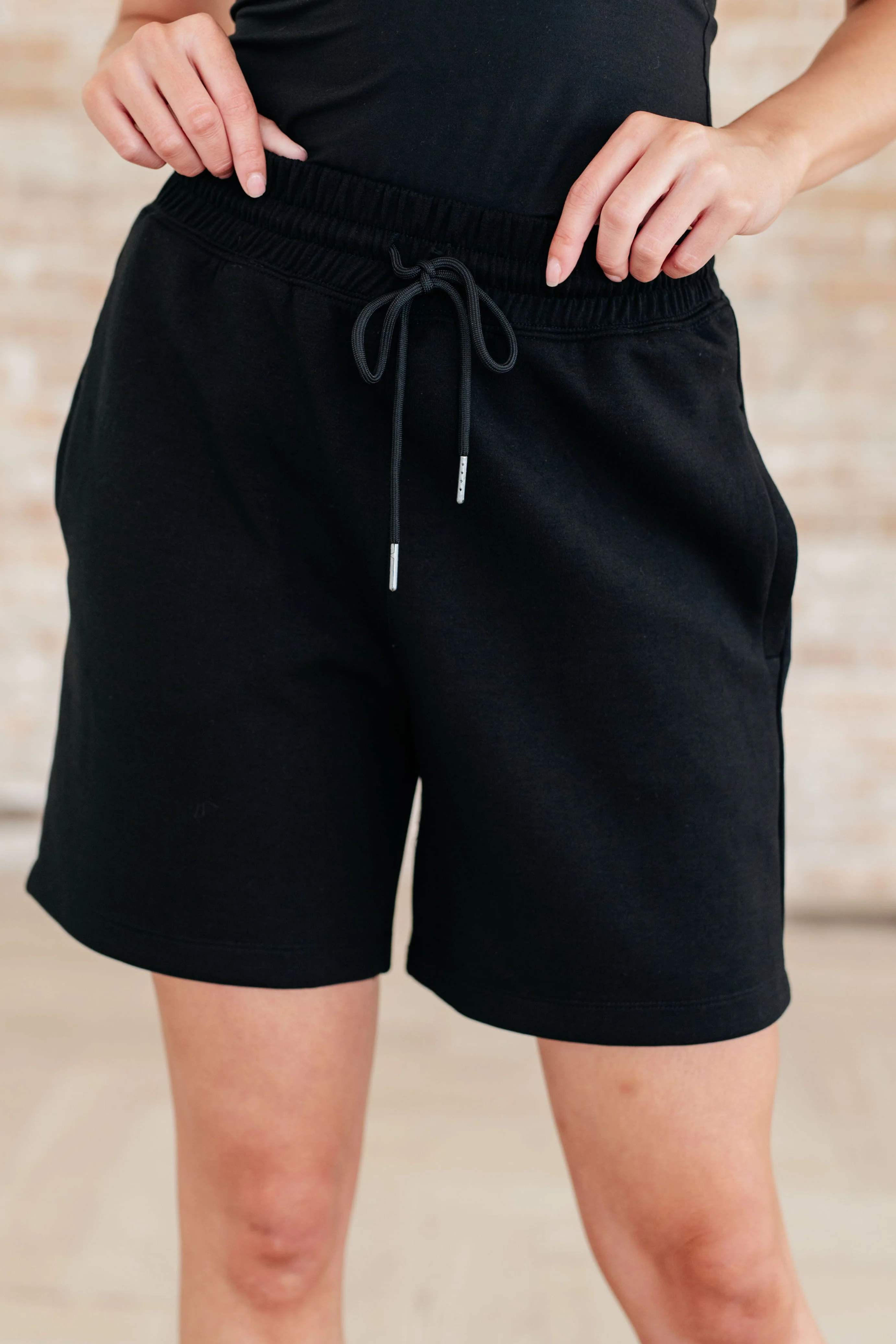 Settle In Dad Shorts in Black - 4/3/2024