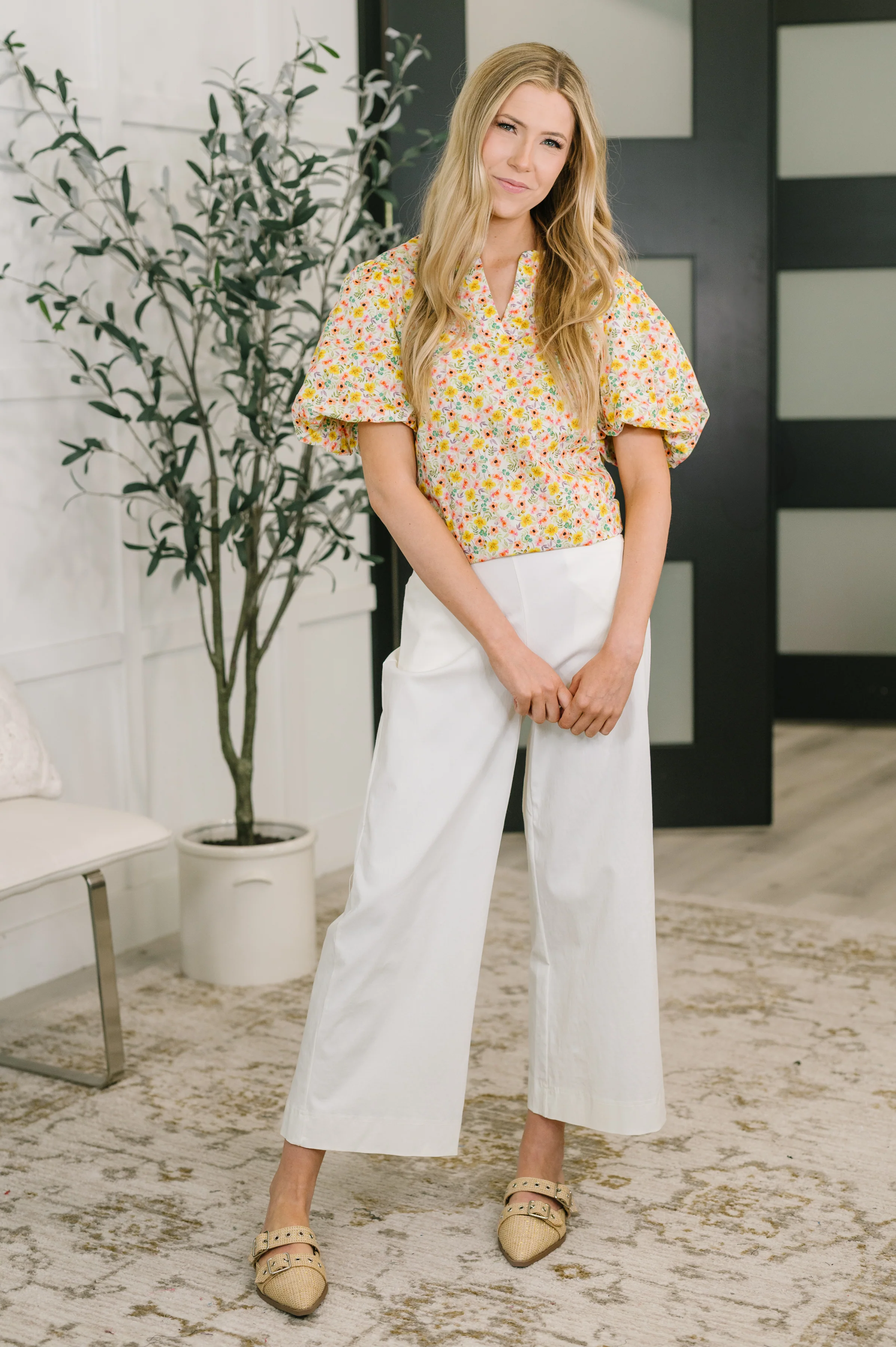 Seven Days a Week Balloon Sleeve Blouse - 7/20/2026 - Image 3