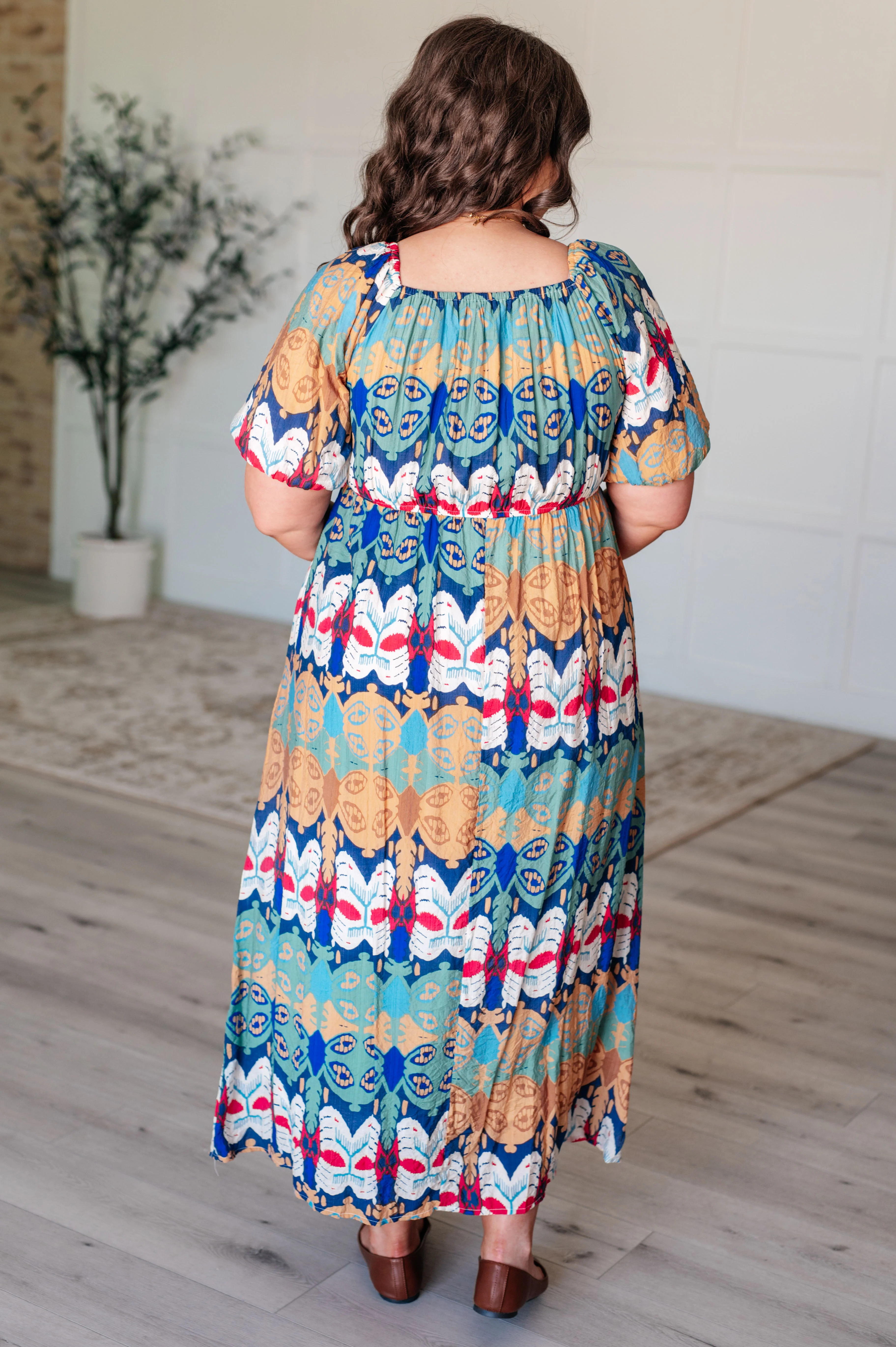 Shaping Reality V-Neck Balloon Sleeve Dress - 7/23/2024 - Image 6