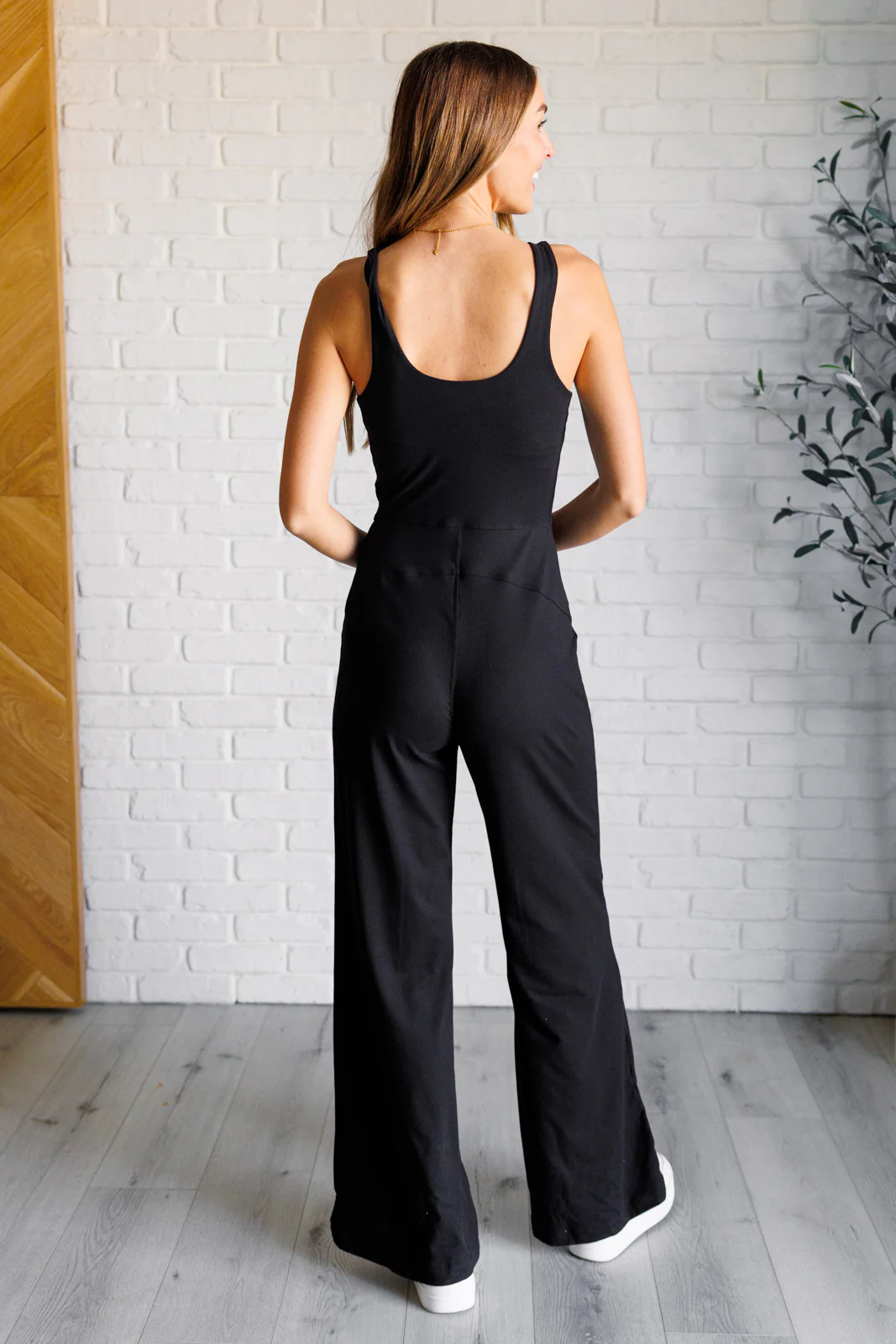 Shavasana Everyday Wide Leg Jumpsuit in Black - 9/19/2024 - Image 6